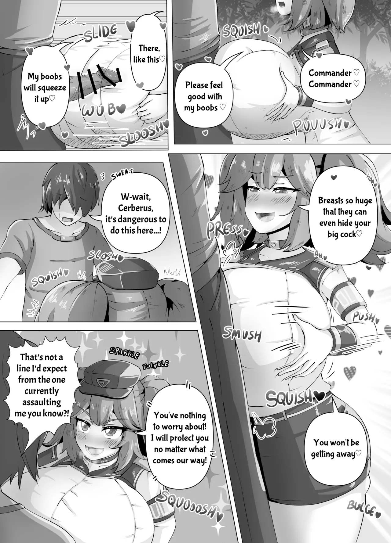 Cerberus to Hatsujou Hatsuiku Osanpo Ecchi page 11 featuring cerberus last origin parody - big breasts big nipples hentai manga - read online free
