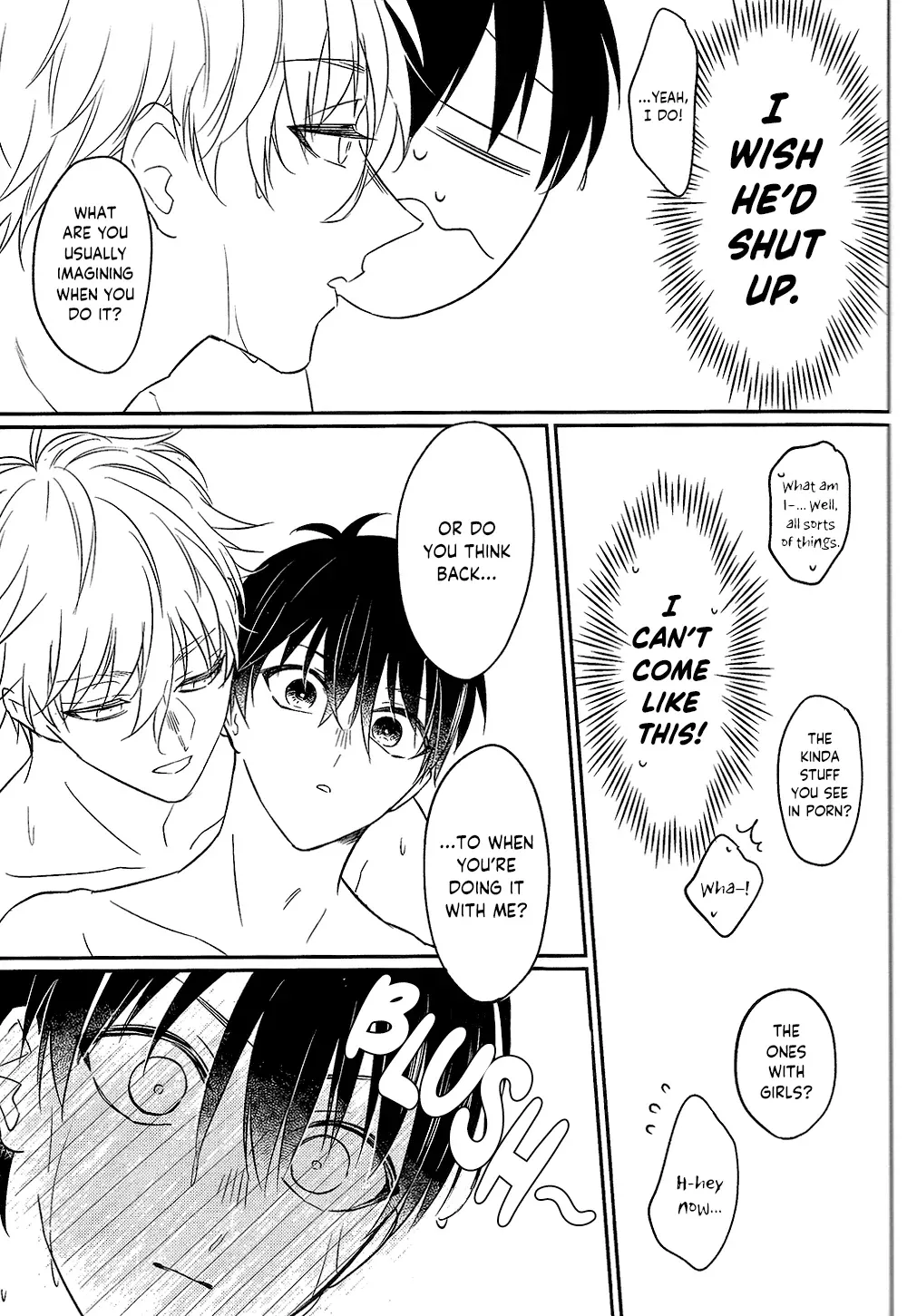 Never say, Give up! page 31 featuring seishiro nagi blue lock parody - males only yaoi hentai manga - read online free