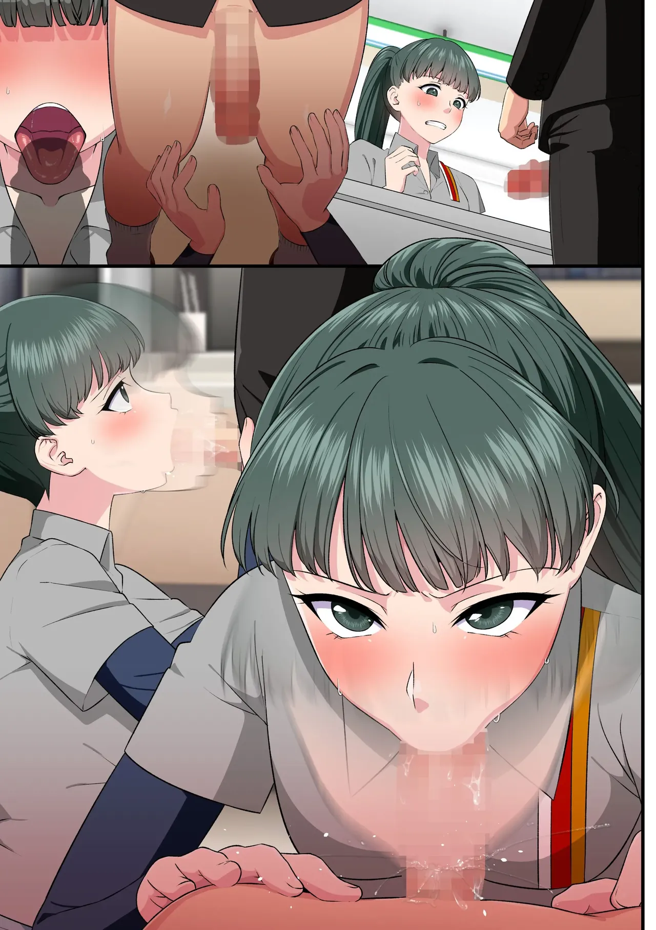 Kuso na Onna Joushi mo Konbini Tenin mo Motokano mo Zenin Netoru! Toaru Kaihen Douga no Chikara de Ore o Shita ni Miru Kuso Onna-domo ni Dopyu Dopyu Namahame Fukushuu page 35 original parody - nakadashi mind control hentai manga - read online free