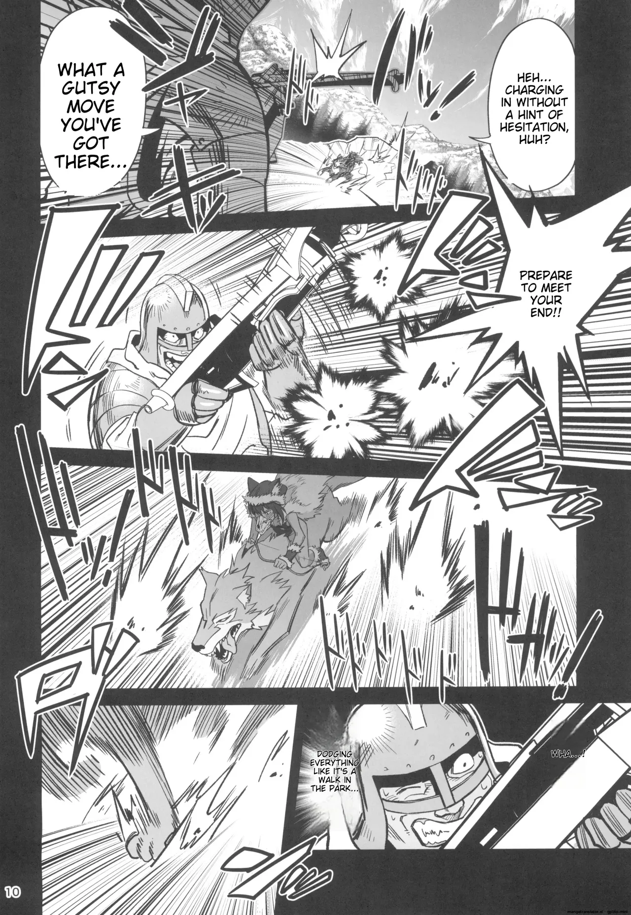 Mori o Mamoru Ookami Shoujo ga Inkou Shisai ni NTRreta Hanashi page 10 original parody - sole female sole male hentai manga - read online free