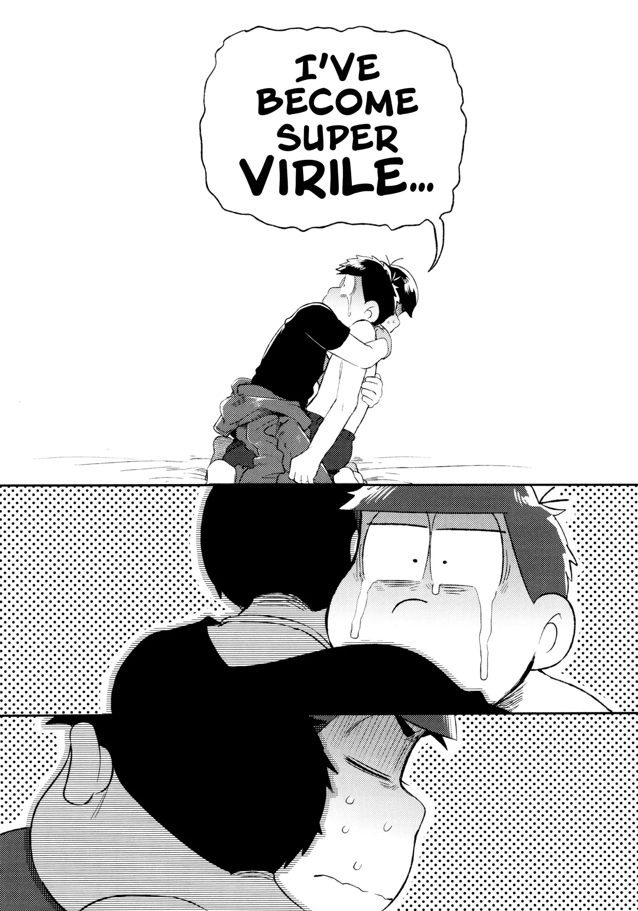 Momoiro netsu tsuki sōshūhen sairoku page 112 featuring karamatsu matsuno osomatsu-san parody - rough translation kissing hentai manga - read online free