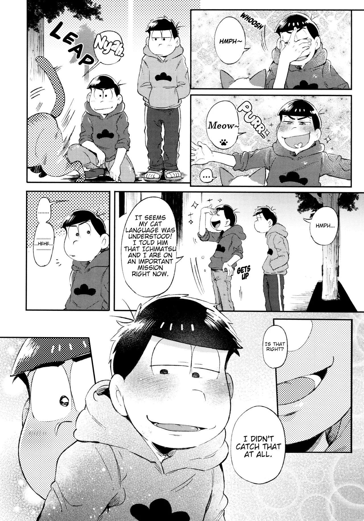 Momoiro netsu tsuki sōshūhen sairoku page 158 featuring karamatsu matsuno osomatsu-san parody - rough translation kissing hentai manga - read online free