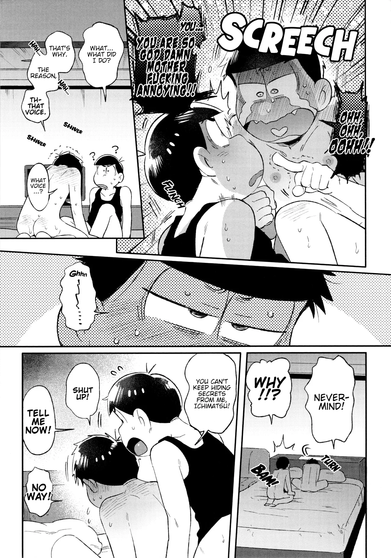 Momoiro netsu tsuki sōshūhen sairoku page 183 featuring karamatsu matsuno osomatsu-san parody - rough translation kissing hentai manga - read online free