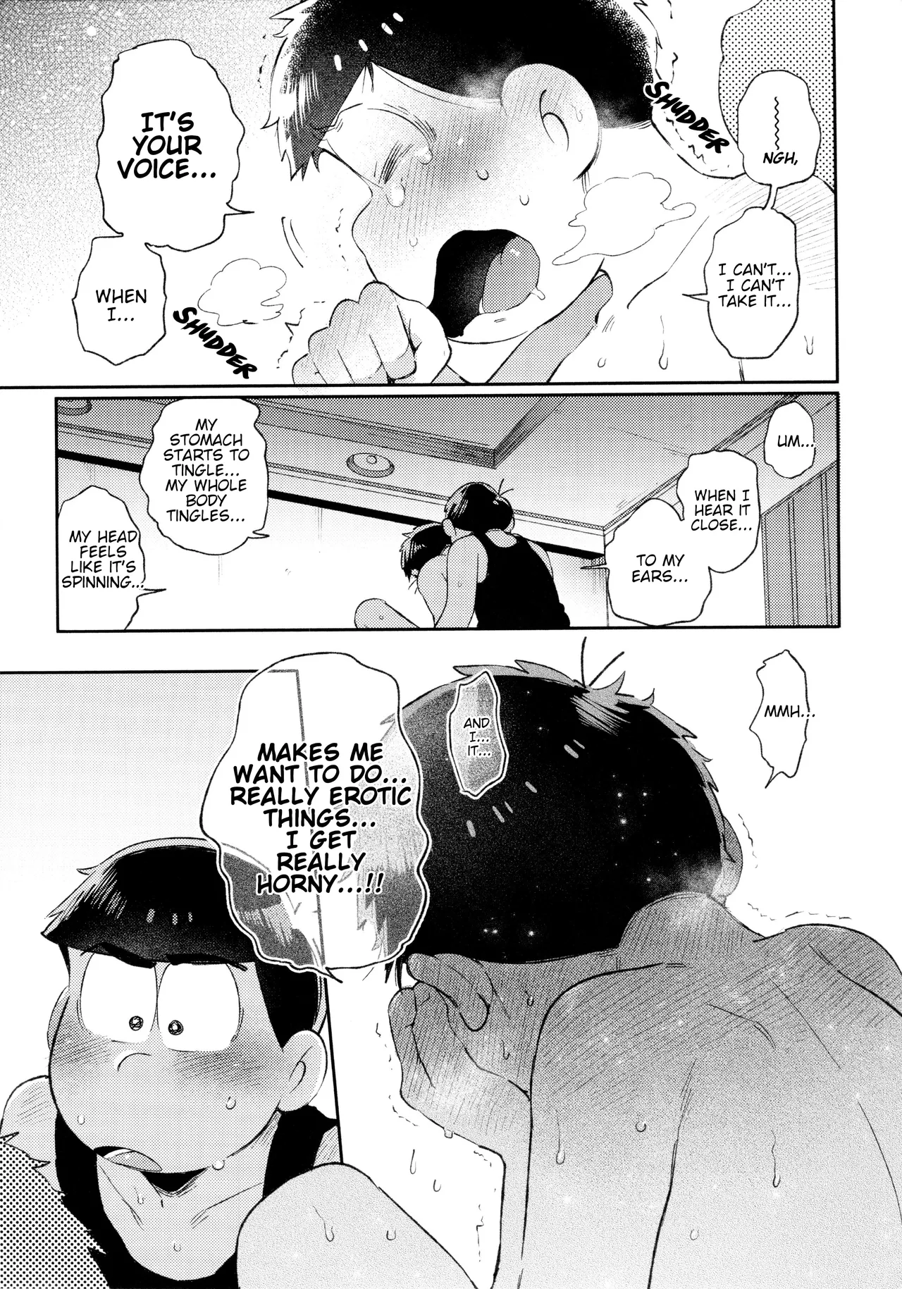 Momoiro netsu tsuki sōshūhen sairoku page 185 featuring karamatsu matsuno osomatsu-san parody - rough translation kissing hentai manga - read online free
