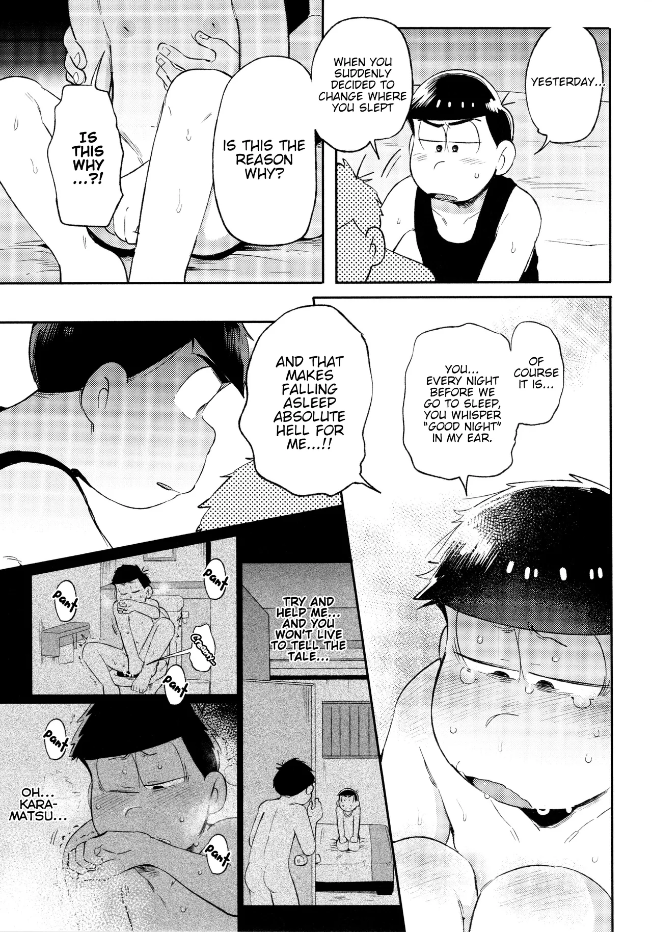 Momoiro netsu tsuki sōshūhen sairoku page 187 featuring ichimatsu matsuno osomatsu-san parody - kissing anal hentai manga - read online free