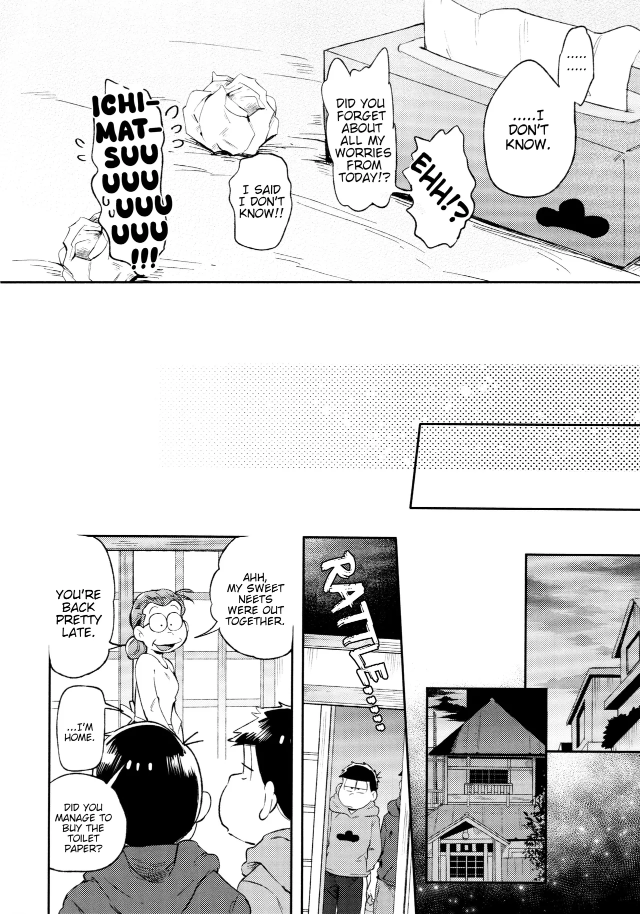 Momoiro netsu tsuki sōshūhen sairoku page 196 featuring karamatsu matsuno osomatsu-san parody - rough translation kissing hentai manga - read online free