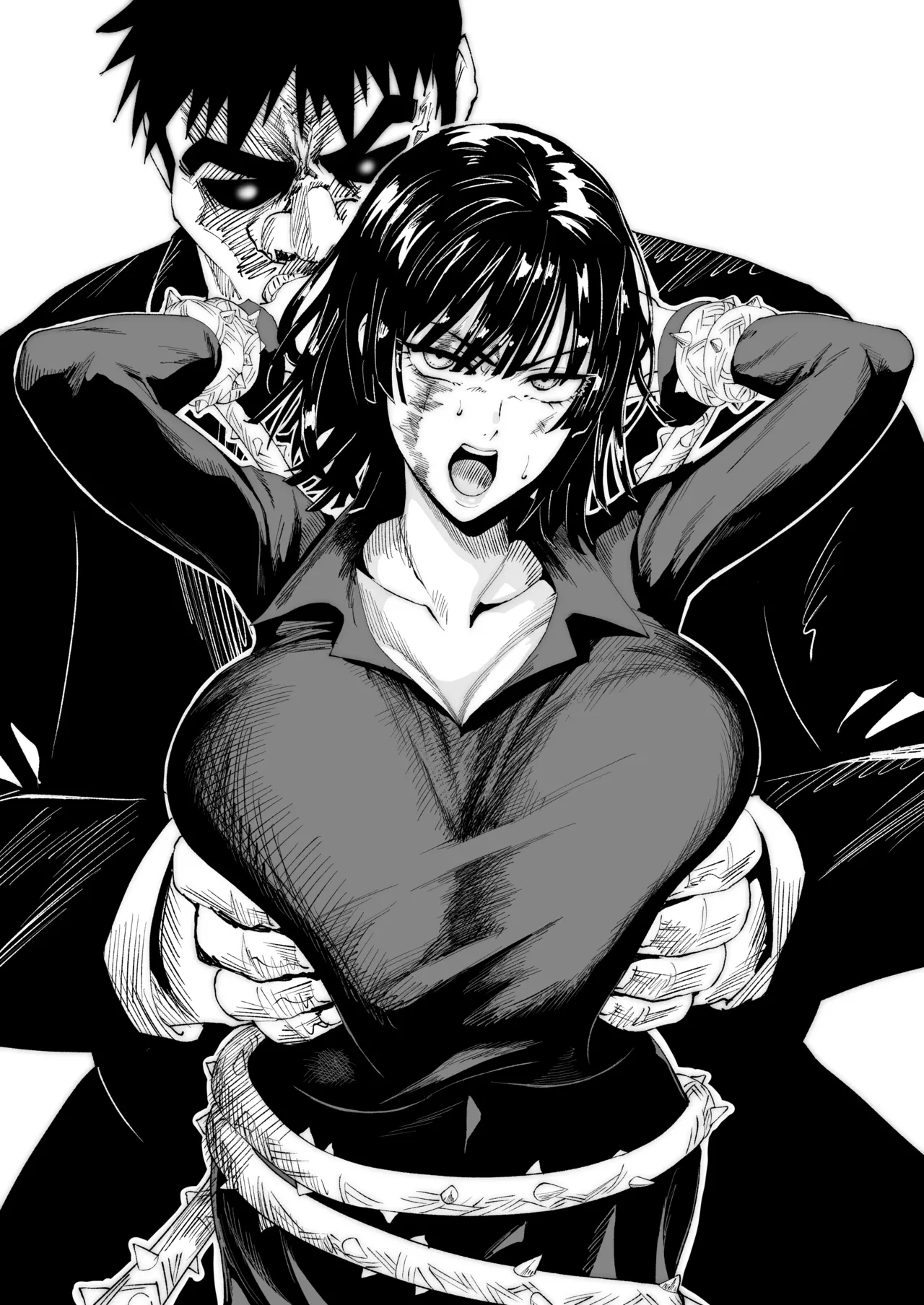 Fubuki Iroiro page 17 featuring jigoku no fubuki one punch man parody - paizuri big breasts hentai manga - read online free
