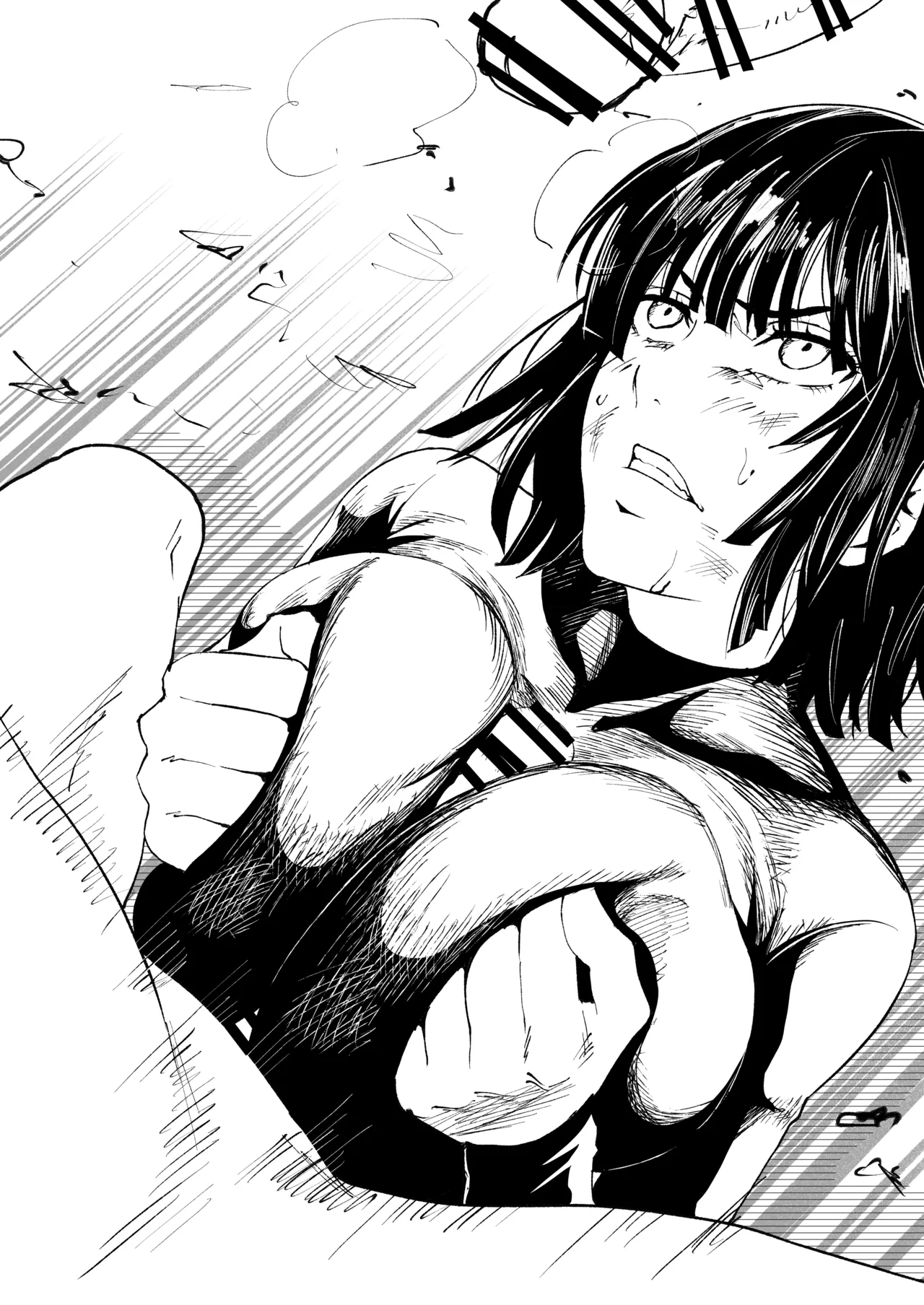 Fubuki Iroiro page 25 featuring jigoku no fubuki one punch man parody - big breasts big ass hentai manga - read online free