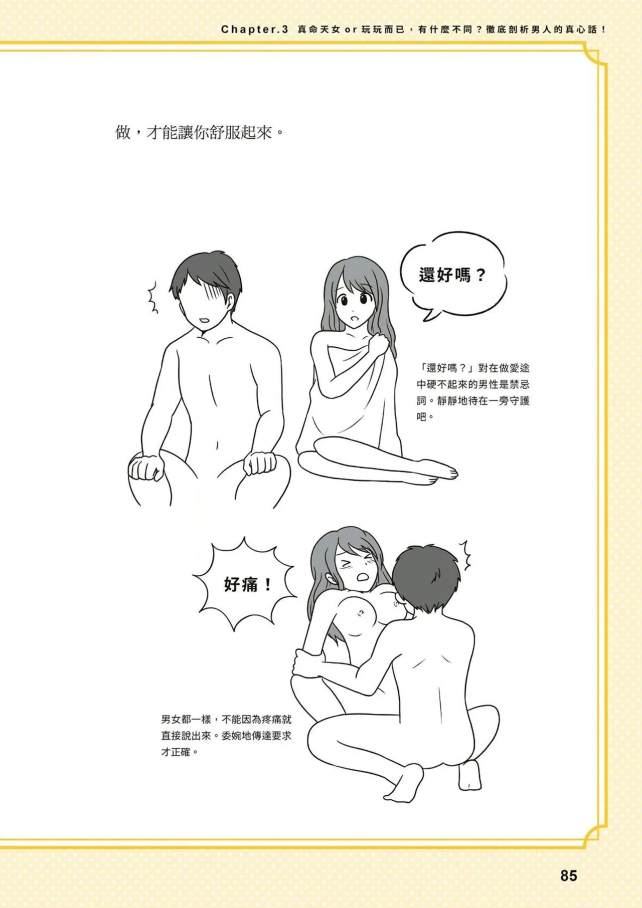 給想體驗究極性愛的妳——给女孩的榨精法则 (清水健)【官繁中版】 - Page 85