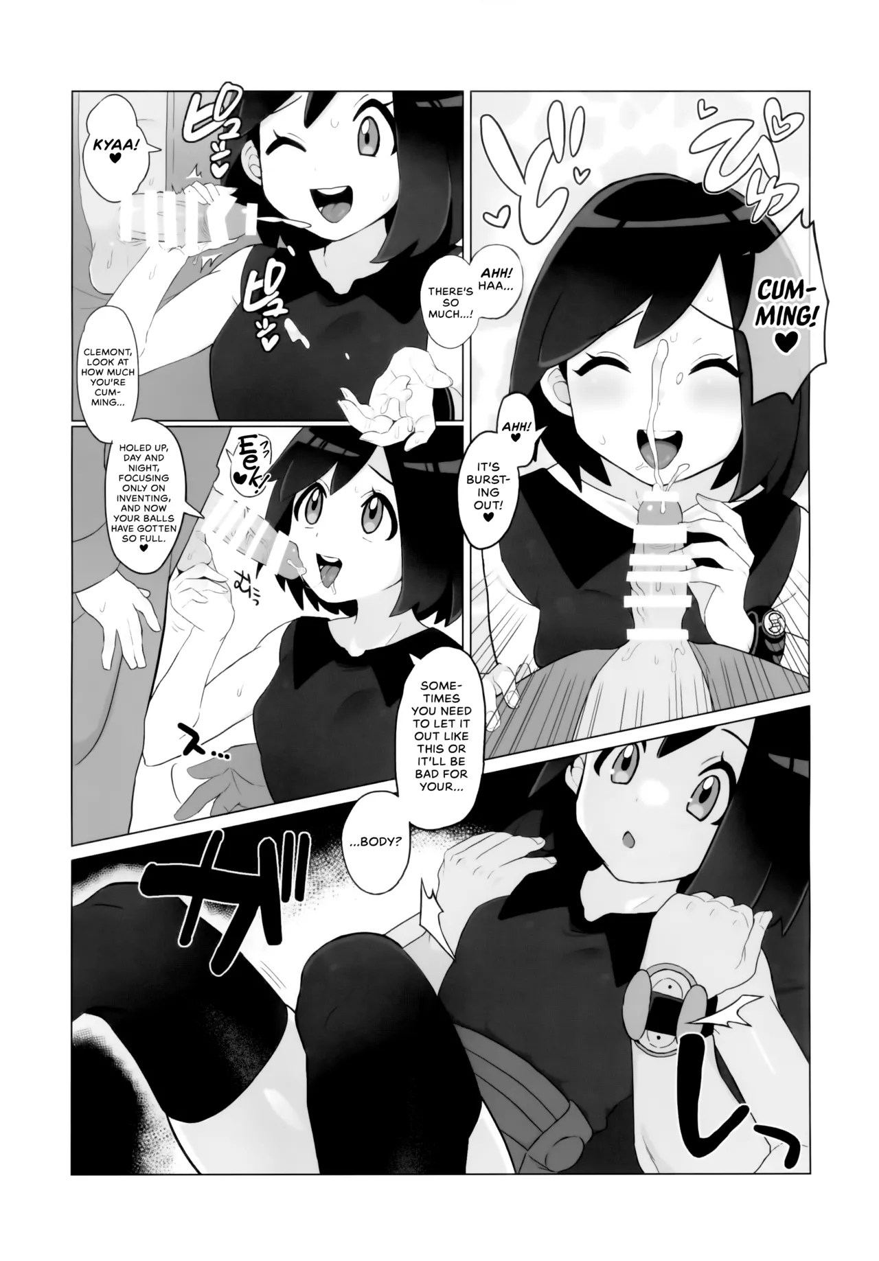 Kalos no Shounen Kairaku Mesu Ochi X | A Kalosian Boy's X-Static Descent into Feminity page 10 featuring siebold pokemon parody - nakadashi blowjob hentai manga - read online free