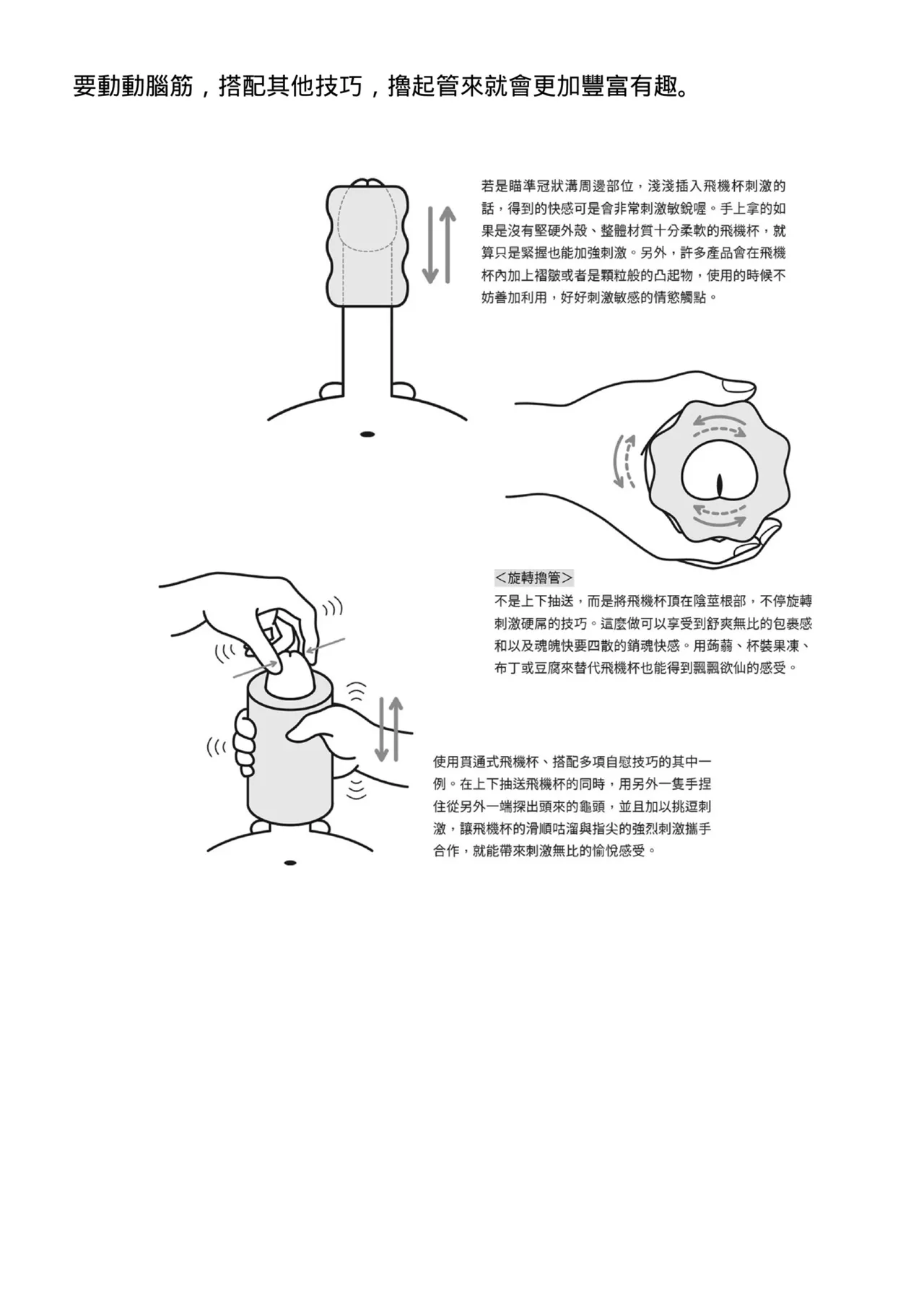 自慰攻略：圖解男性手淫．菊花遊戲完全指南 - Page 111