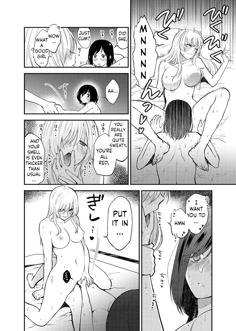 Chou ga Nioi ni Sasowarete | Butterflies Are Attracted To The Scent page 26 original parody - full censorship yuri hentai manga - read online free