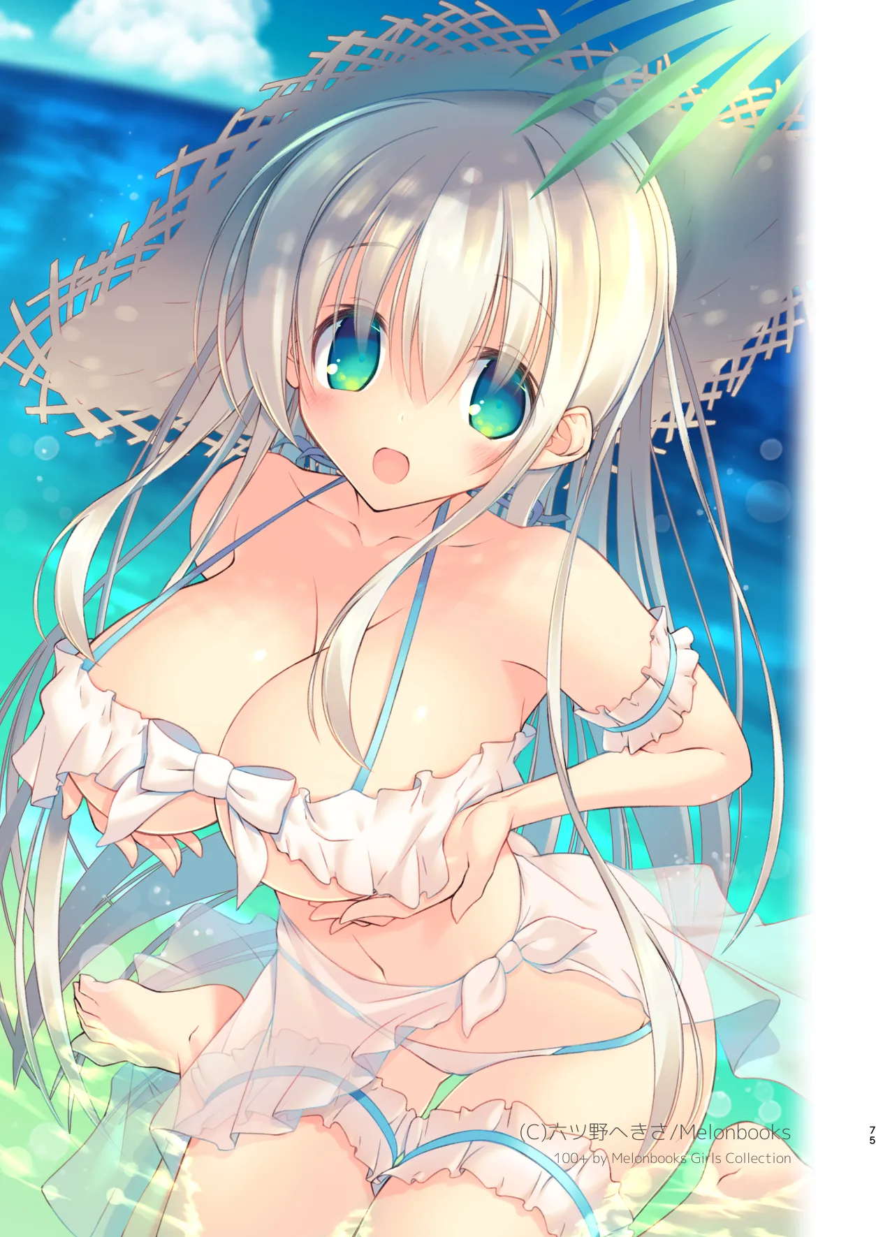 EchiSuki Soushuuhen 2 page 76 original parody - big breasts swimsuit hentai manga - read online free