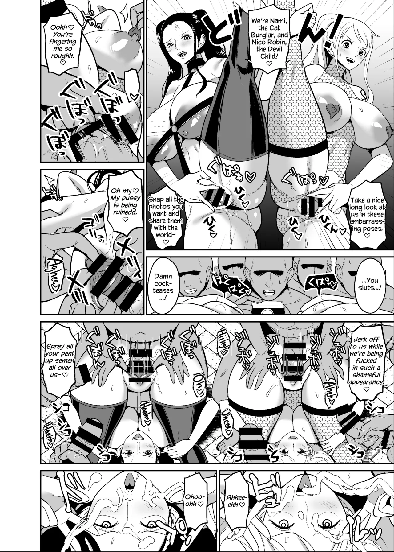Koitsura ga Oretachi no Atarashii Nakama da! | These Guys Are Our New Nakama! page 18 featuring nami one piece parody - big breasts pregnant hentai manga - read online free