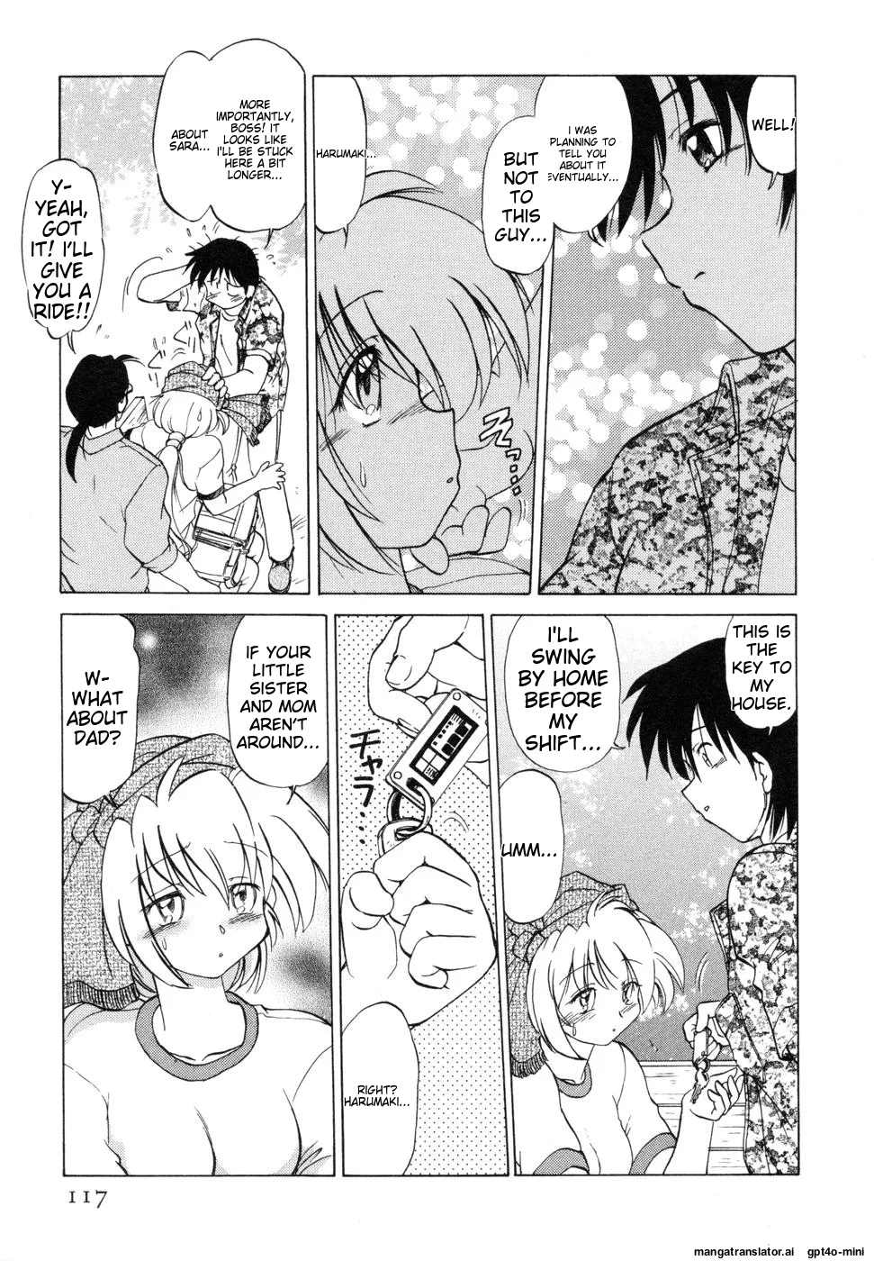 Sarakuru Vol. 1 Reprint page 121 - watermarked rough translation hentai manga - read online free