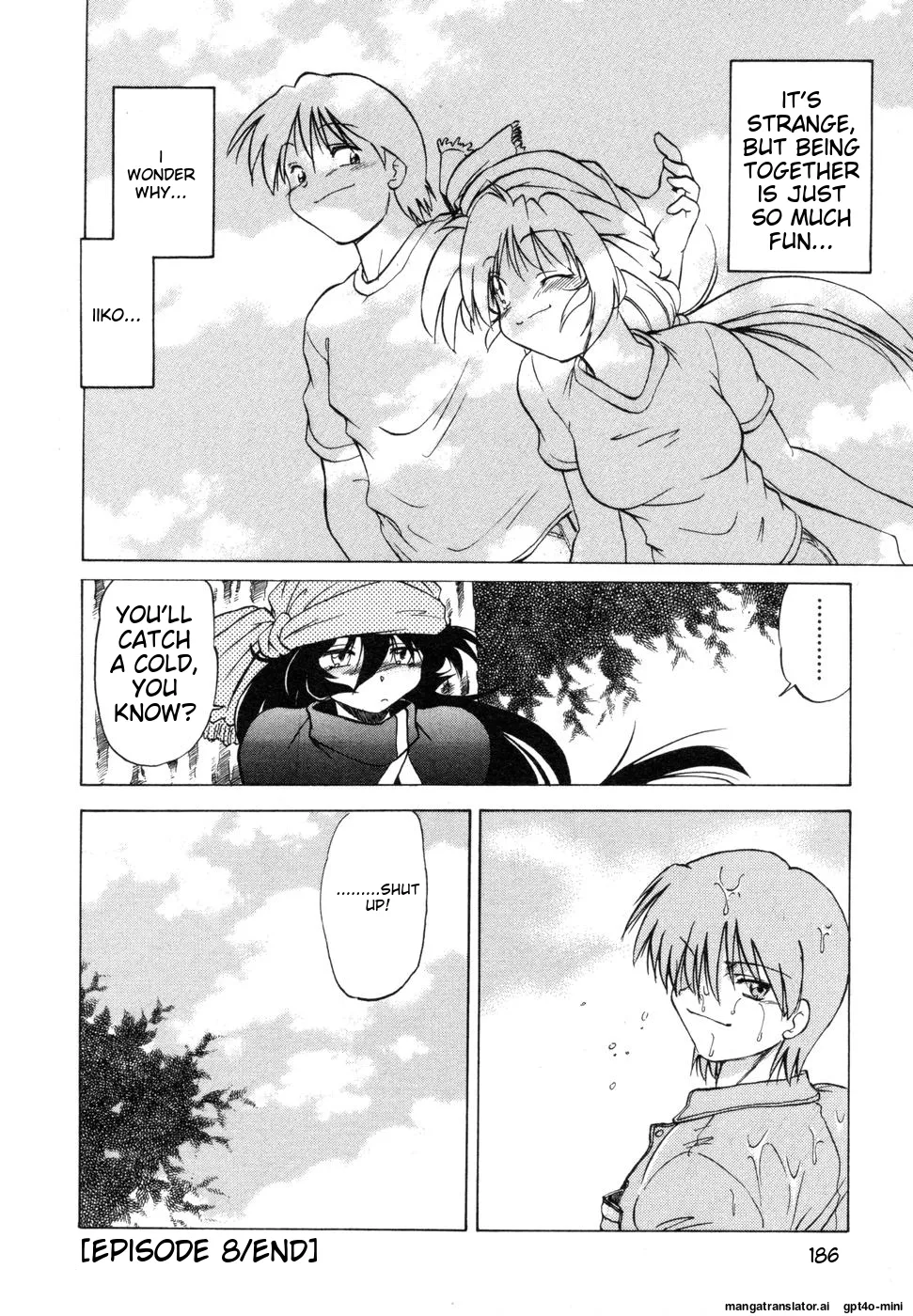 Sarakuru Vol. 1 Reprint page 190 - rough translation watermarked hentai manga - read online free