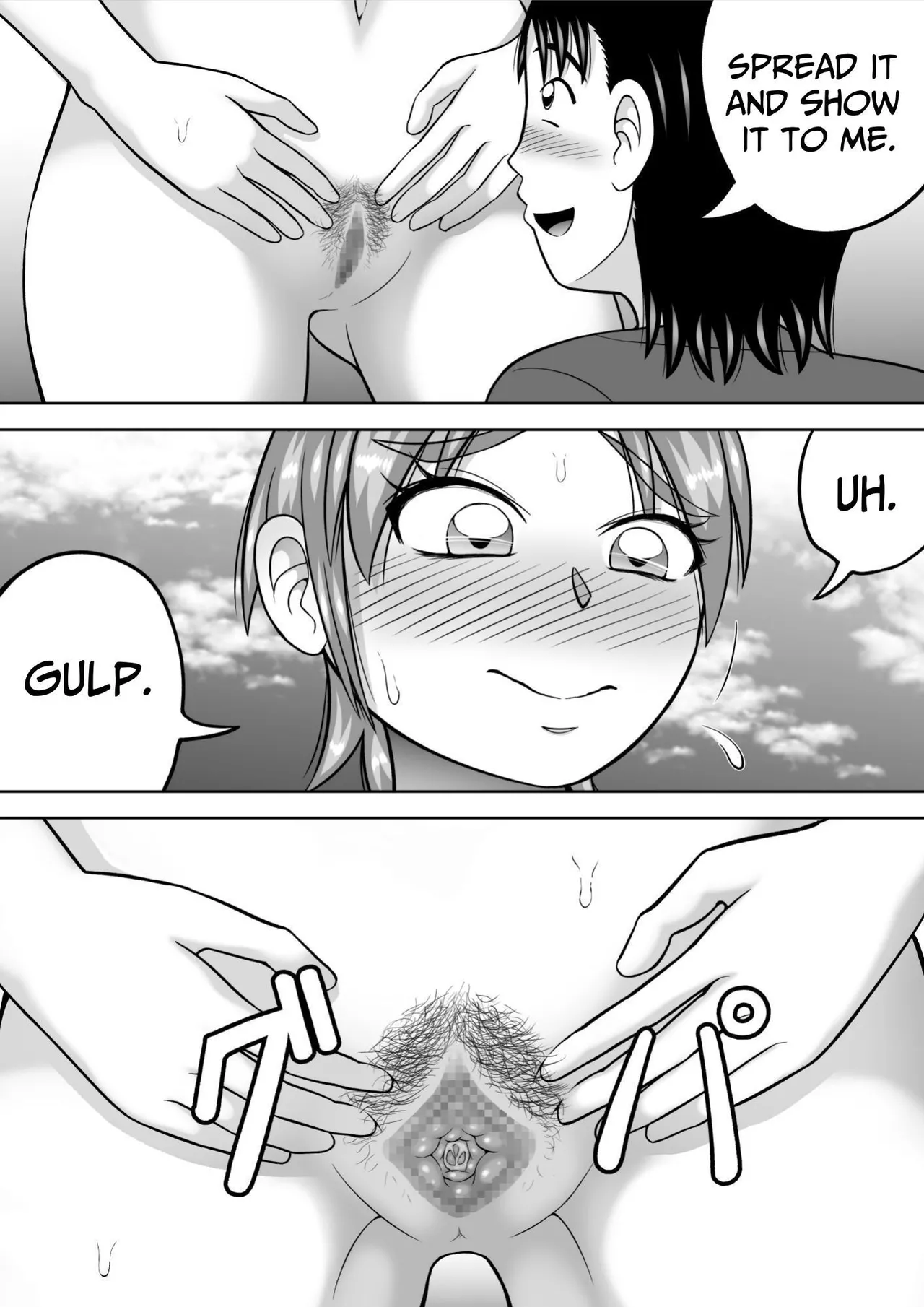 Suppadaka! CMNF Hen | NAKED! page 37 original parody - mosaic censorship multi-work series hentai manga - read online free