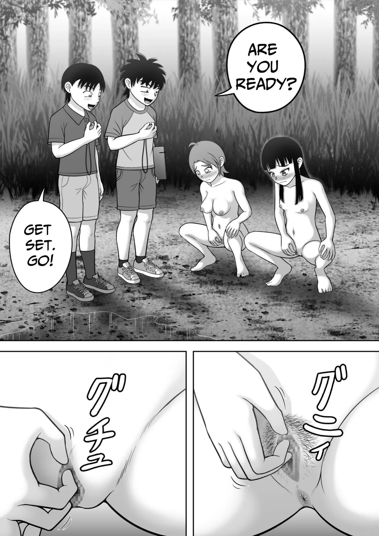 Suppadaka! CMNF Hen | NAKED! page 52 original parody - mosaic censorship multi-work series hentai manga - read online free