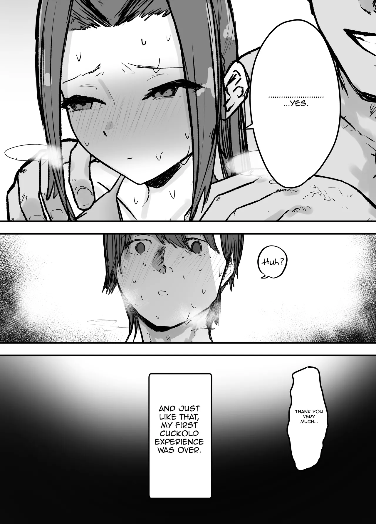 Kendou-bu Shushou no Watashi ga Netorase de Ochiru Wake ga Nai!! | There's no way the captain of the kendo club like me could fall for a cuckoldry!! page 23 original parody - sweating big breasts hentai manga - read online free