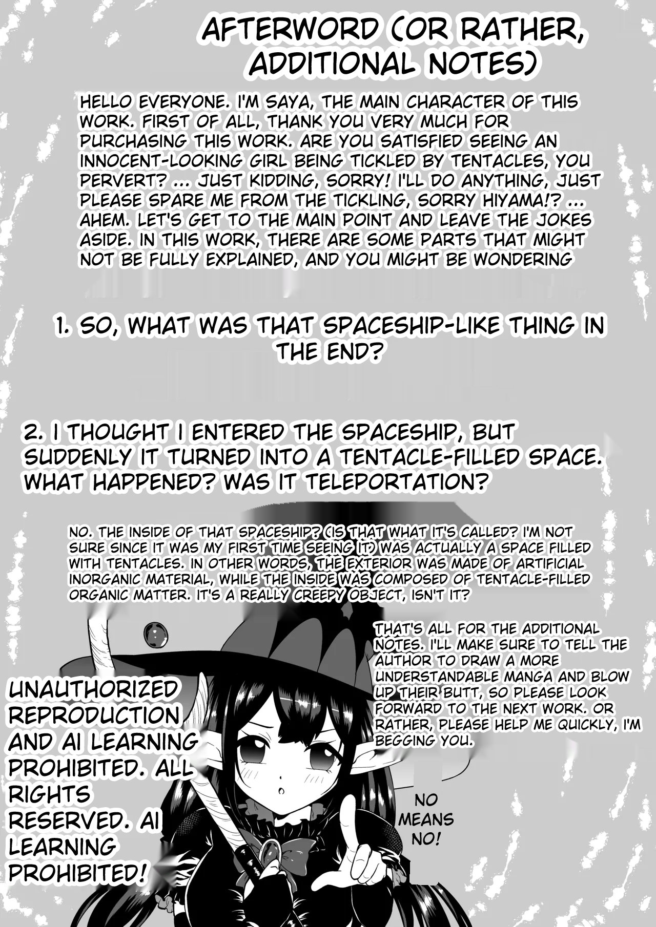 A story about a witch who thought she was invincible, but was tickled and soaked by tentacles and made to cry. page 27 original parody - rough translation elf hentai manga - read online free