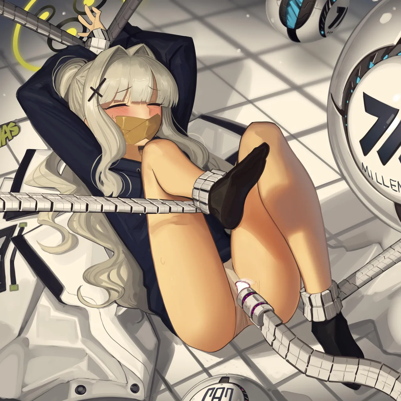 Blue Archive Set page 18 blue archive parody - bondage high heels hentai manga - read online free