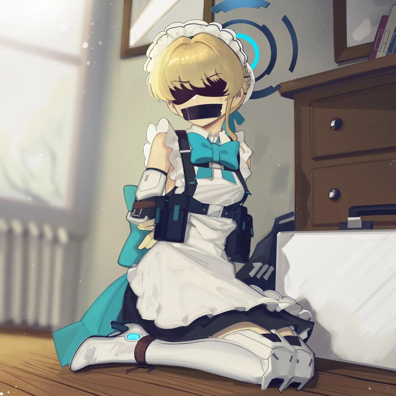 Maid Set page 97 - bondage hentai manga - read online free