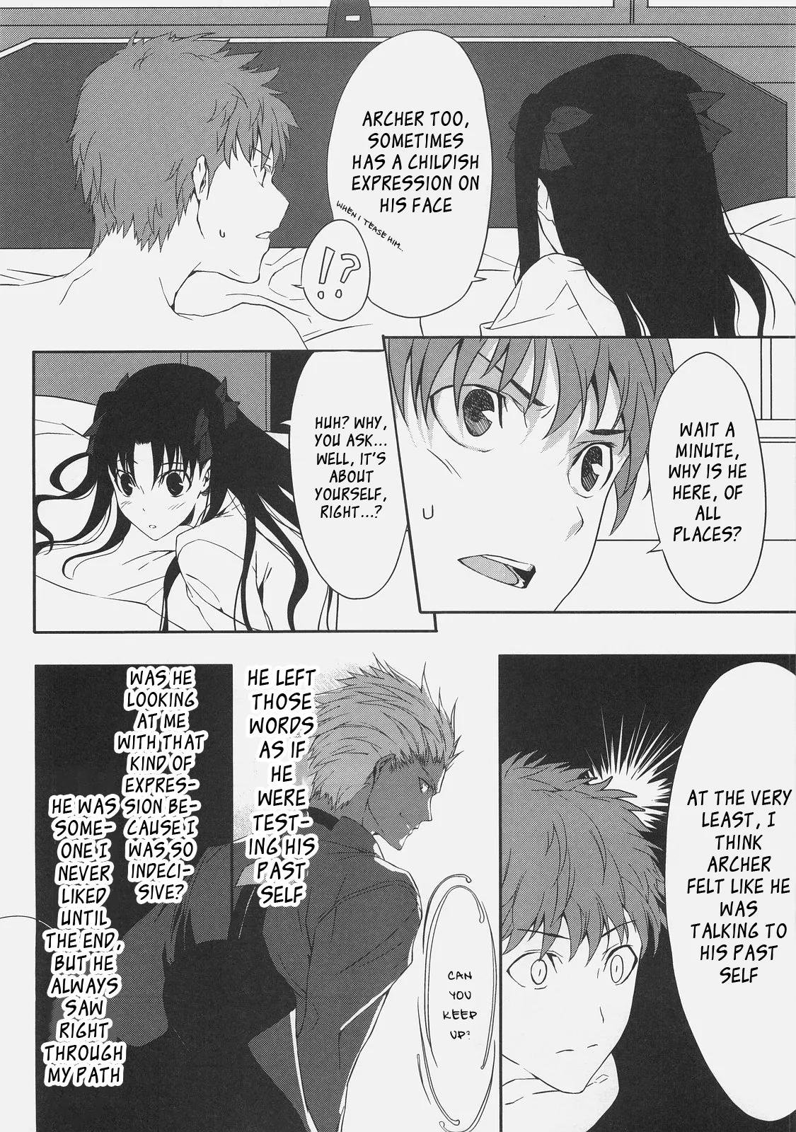 Kyouha Nichiyoubi | Today is Sunday. page 24 featuring rin tosaka fate stay night parody - sole female sole male hentai manga - read online free