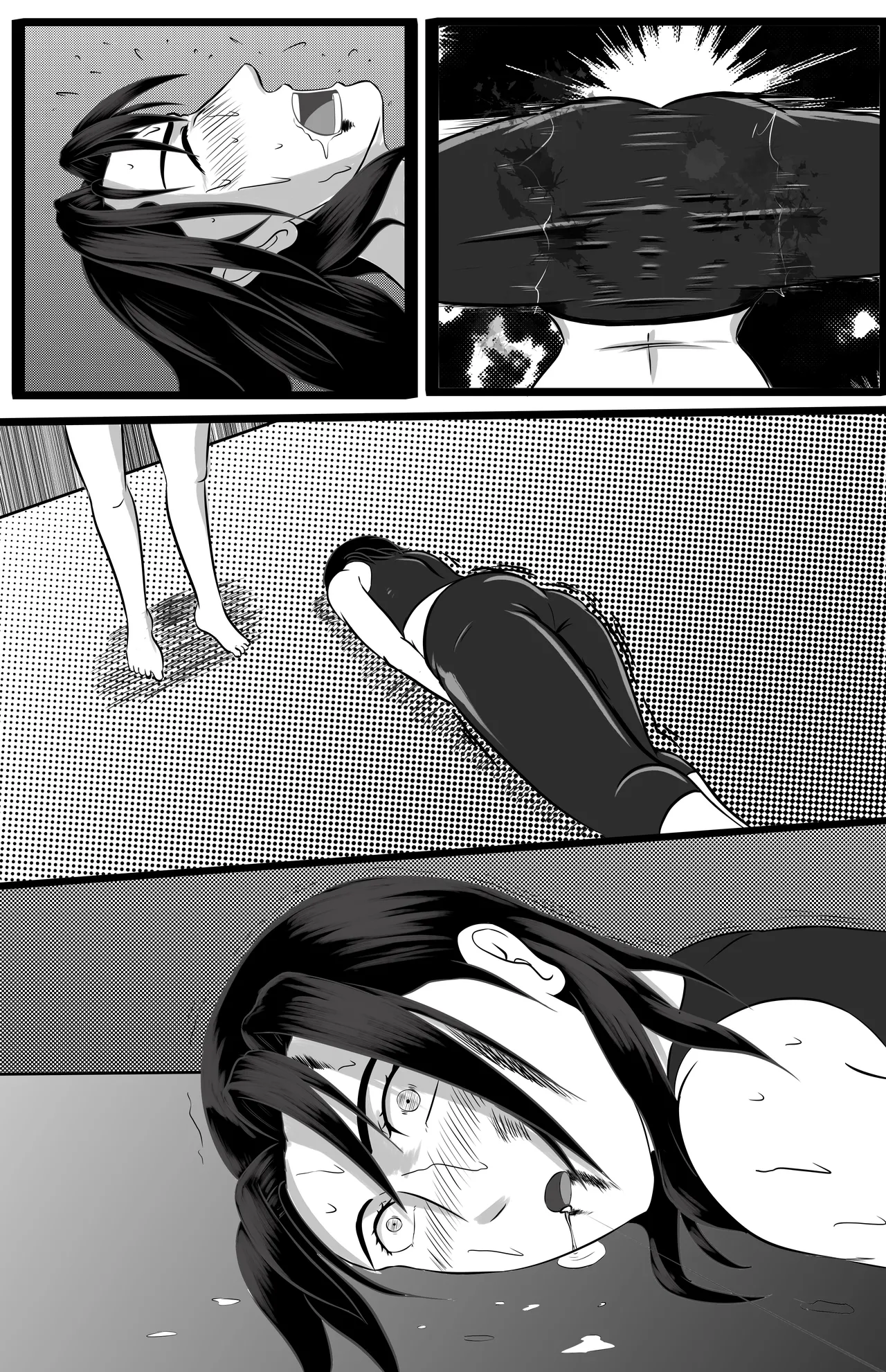 Jun Kazama's dojo challenge page 23 featuring jun kazama tekken parody - catfight wrestling hentai manga - read online free