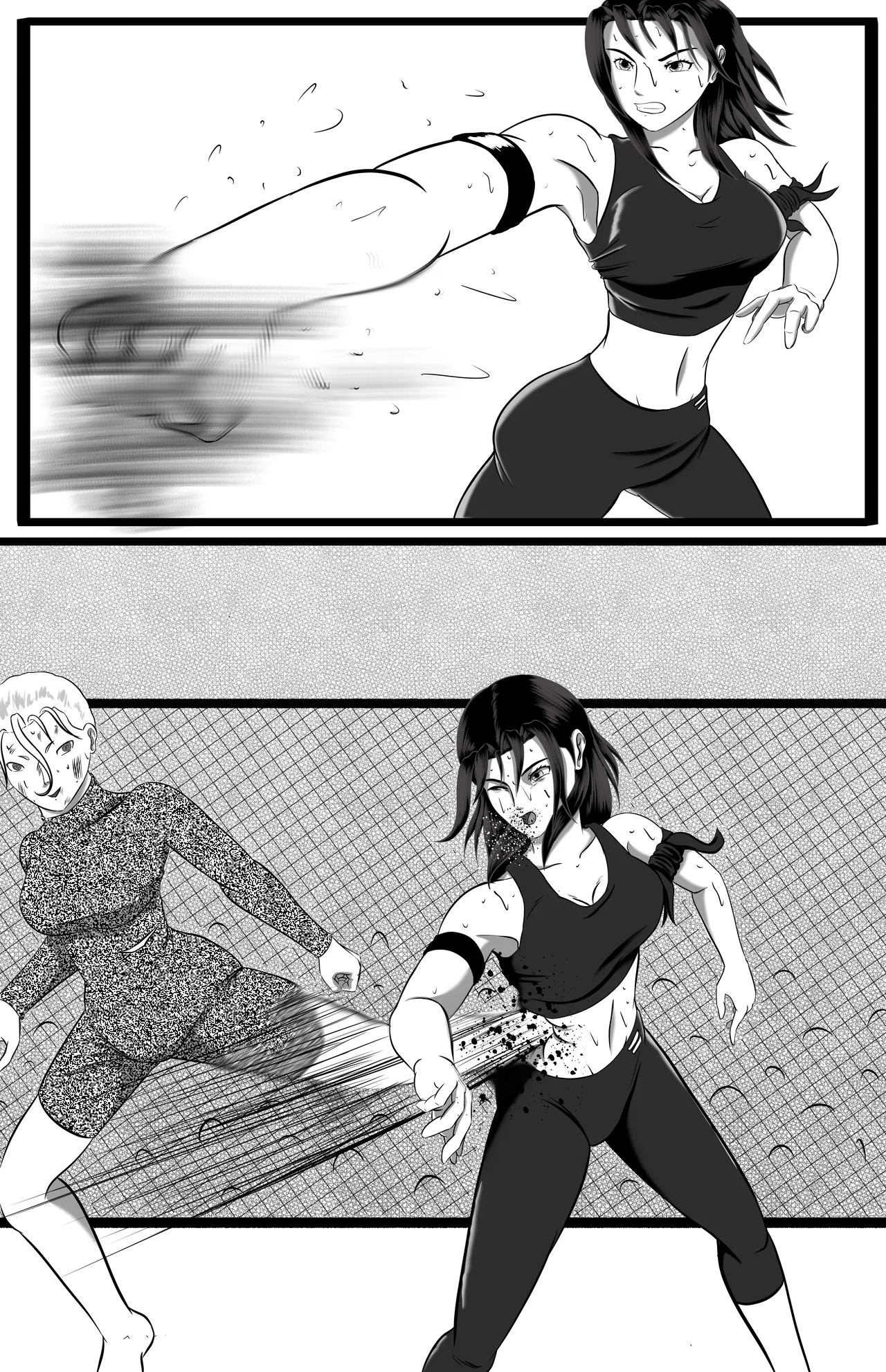 underground tournament page 114 featuring chun-li street fighter parody - catfight ryona hentai manga - read online free