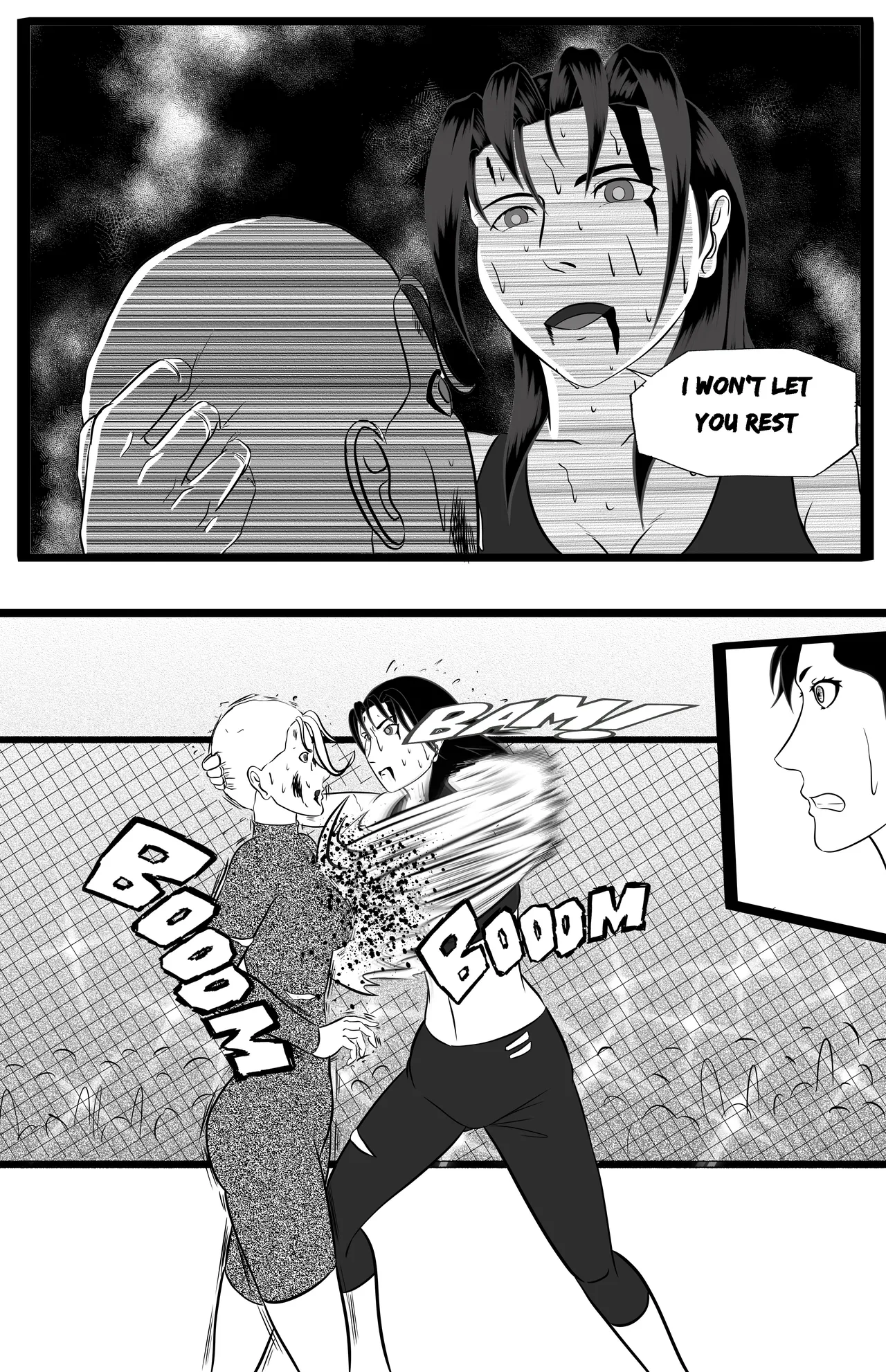 underground tournament page 128 featuring chun-li street fighter parody - catfight ryona hentai manga - read online free