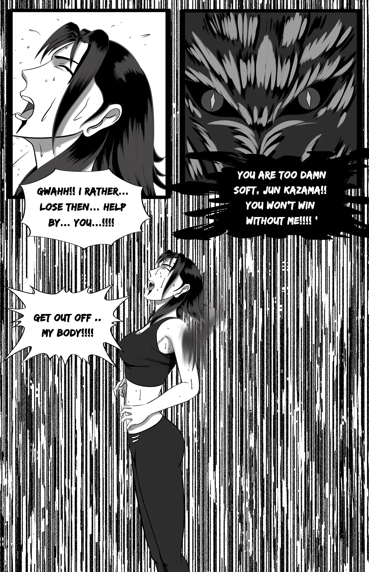 underground tournament page 134 featuring chun-li virtua fighter parody - catfight ryona hentai manga - read online free