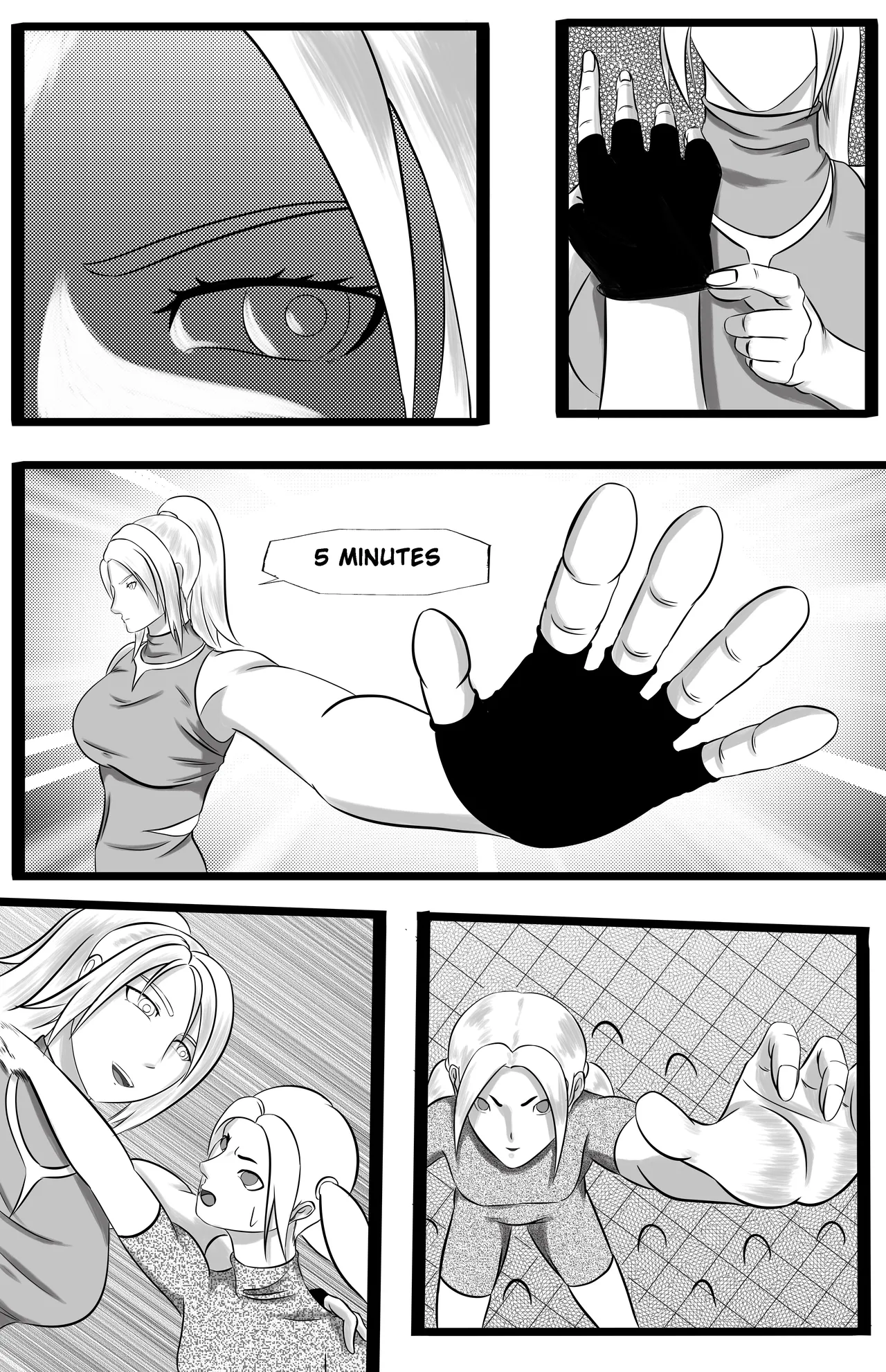 underground tournament page 25 featuring jun kazama virtua fighter parody - ryona wrestling hentai manga - read online free
