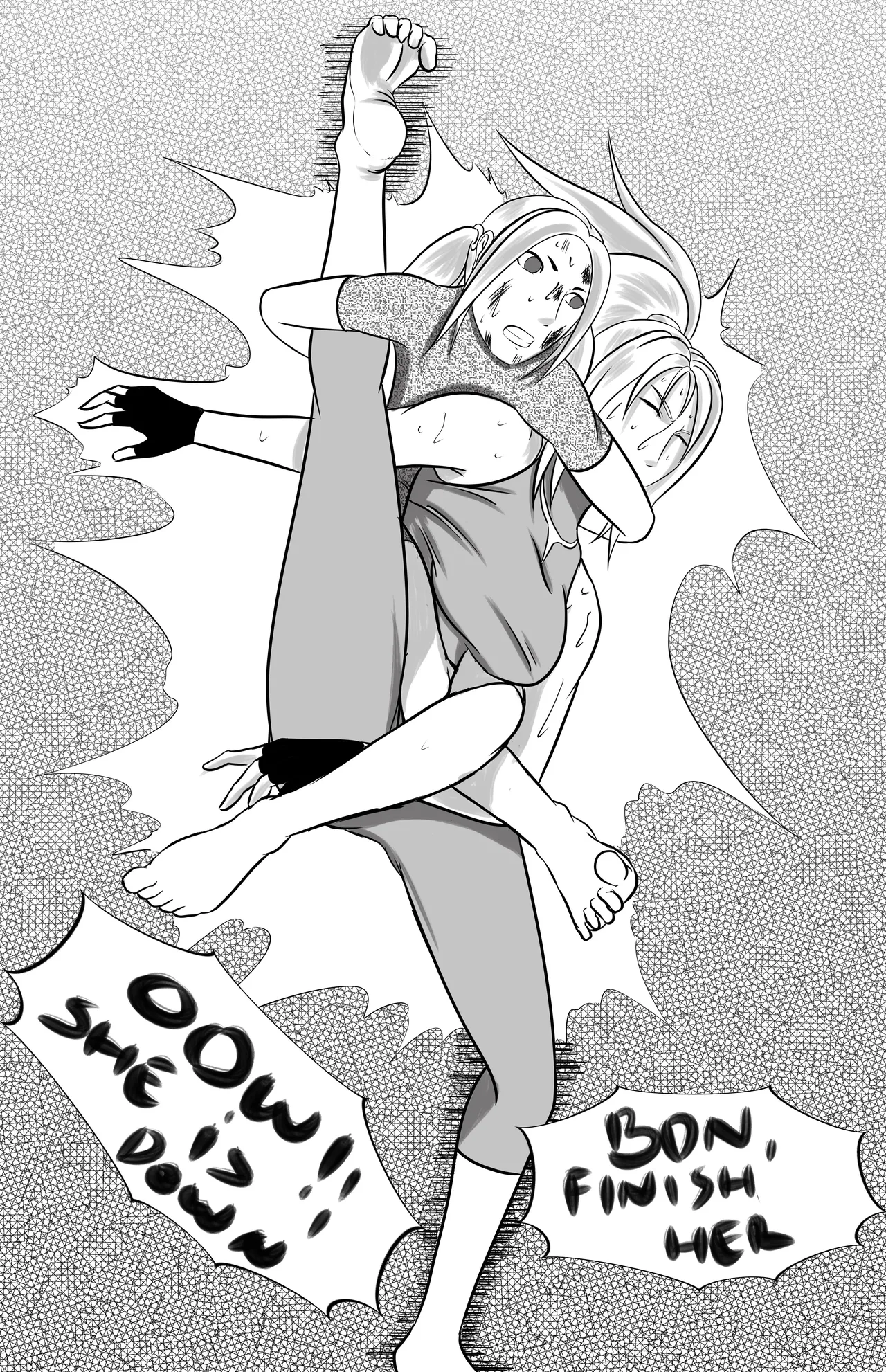 underground tournament page 30 featuring chun-li street fighter parody - catfight ryona hentai manga - read online free