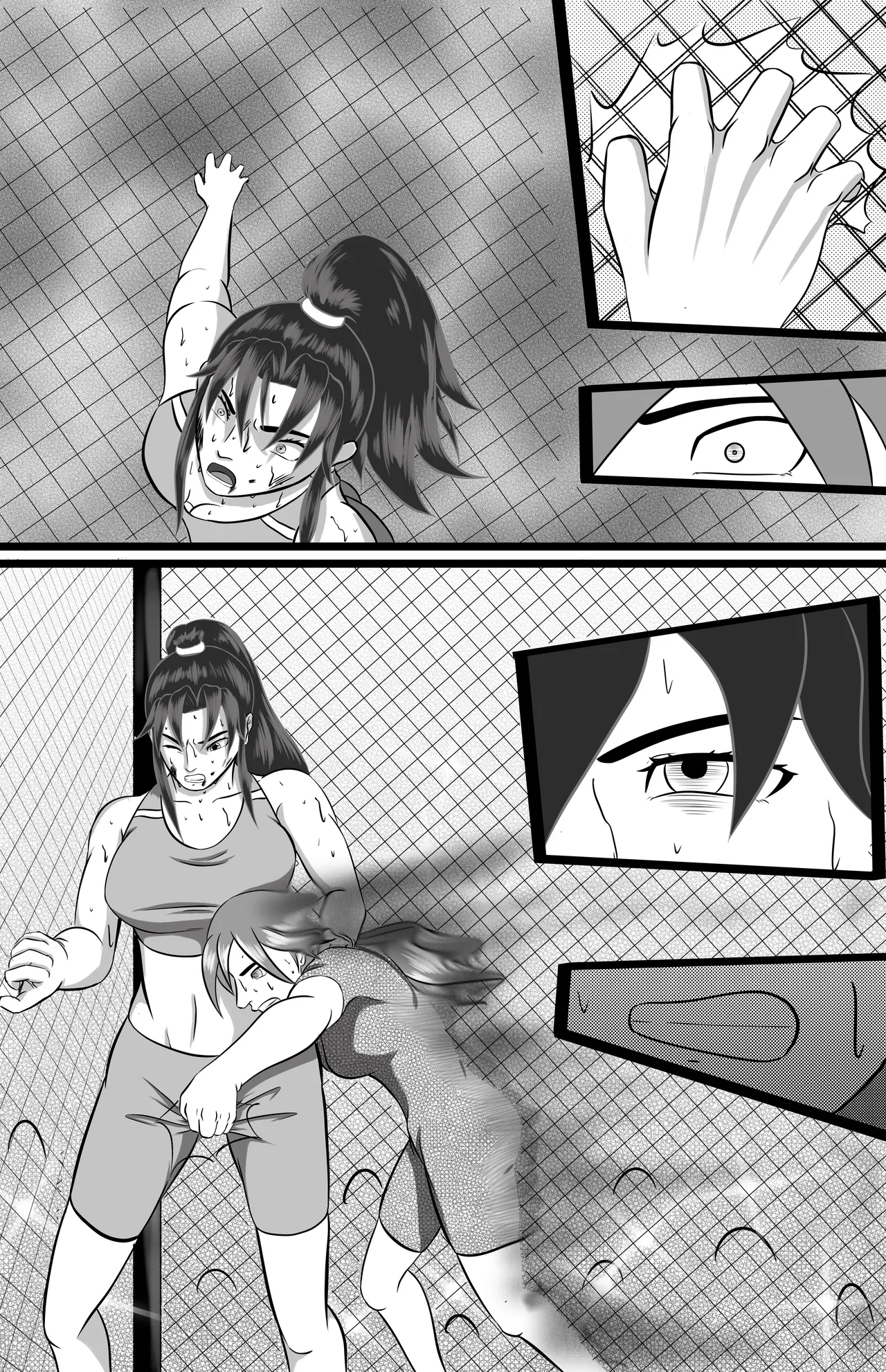 underground tournament page 51 featuring chun-li virtua fighter parody - catfight ryona hentai manga - read online free