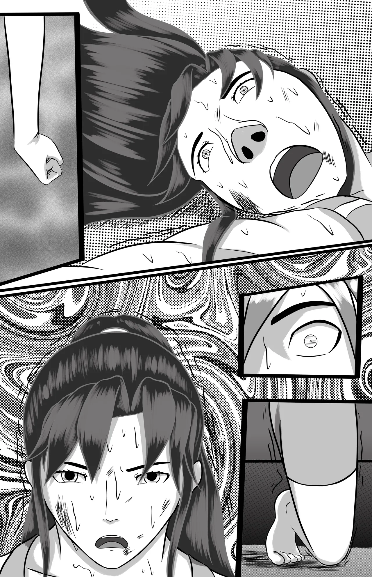 underground tournament page 53 featuring jun kazama street fighter parody - ryona wrestling hentai manga - read online free