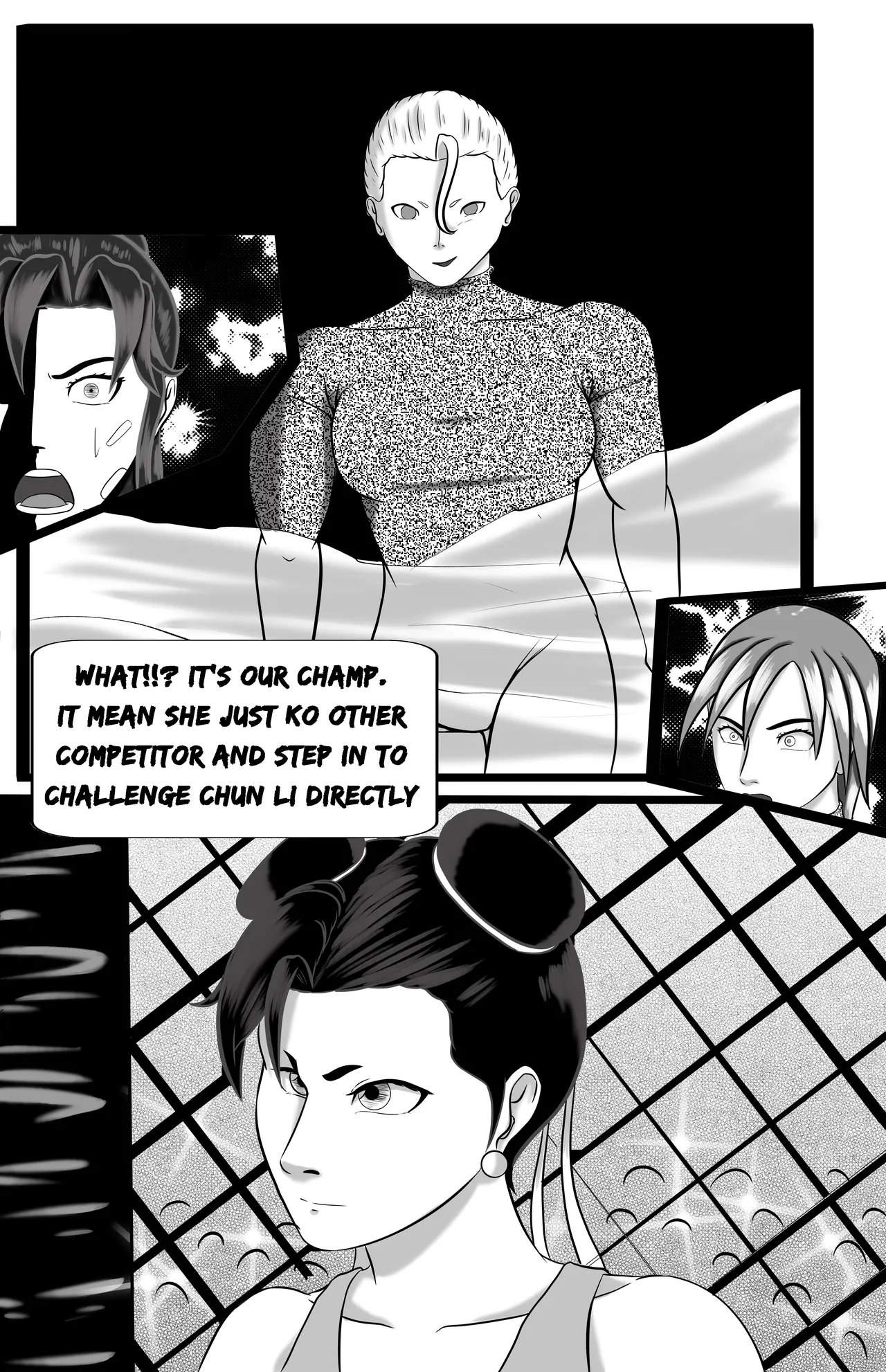 underground tournament page 79 featuring jun kazama virtua fighter parody - ryona wrestling hentai manga - read online free