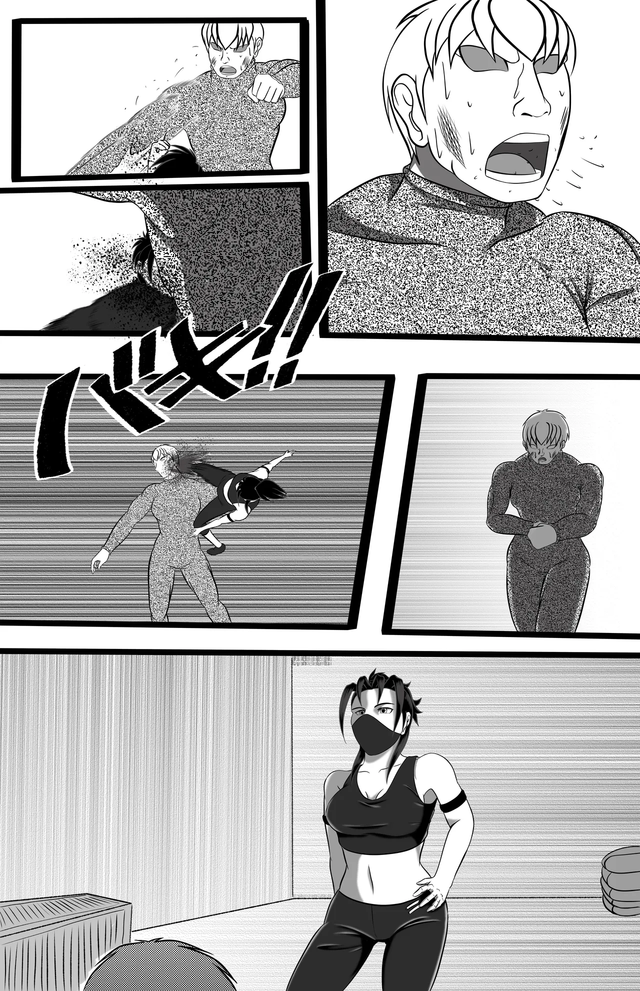 underground tournament page 84 featuring chun-li virtua fighter parody - catfight ryona hentai manga - read online free