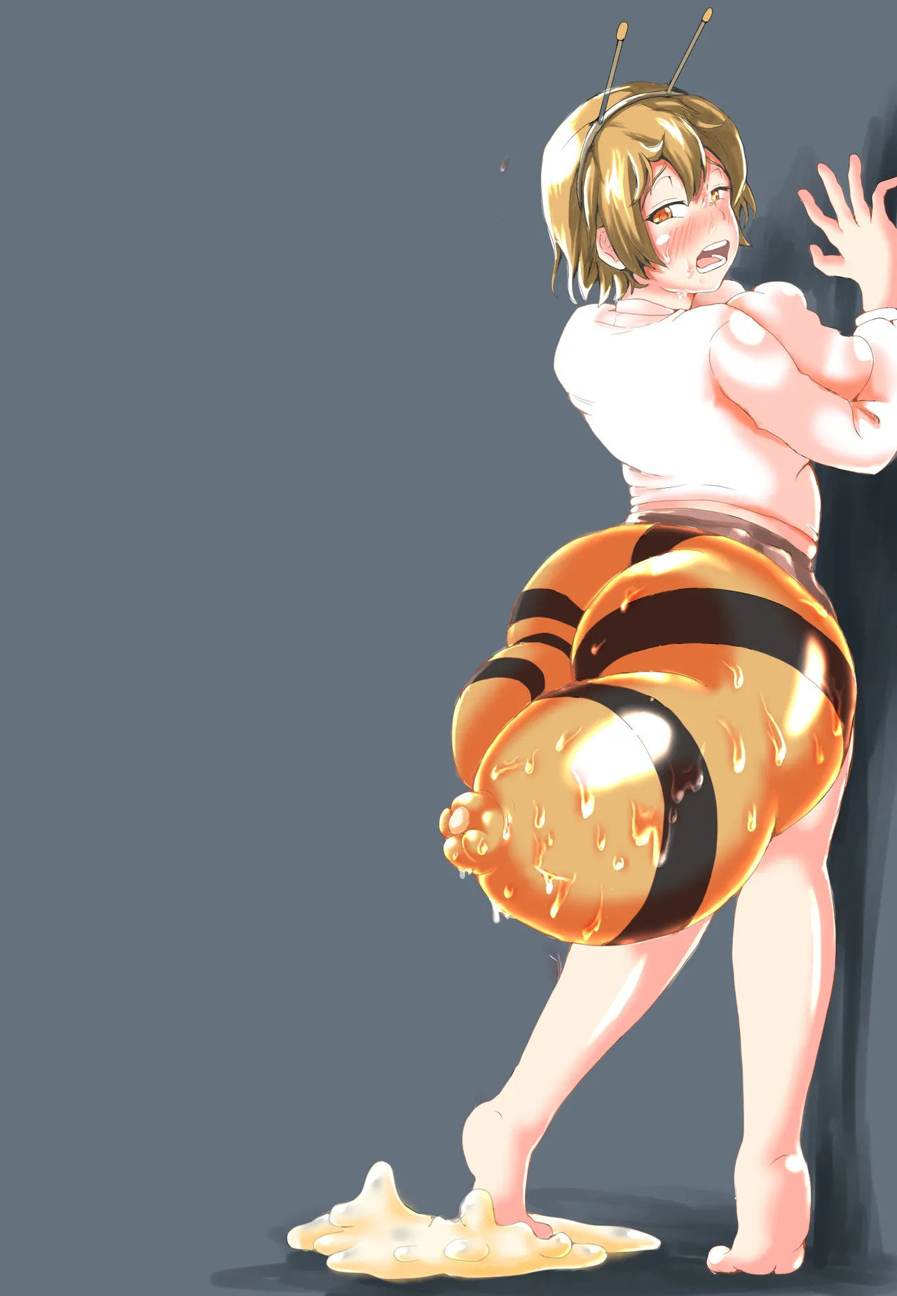 たまごあれるぎーイラスト集(2)【蜂娘編】[无文字] page 17 original parody - insect girl shemale hentai manga - read online free