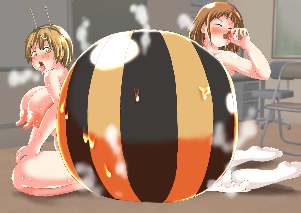 たまごあれるぎーイラスト集(2)【蜂娘編】[无文字] page 50 original parody - insect girl shemale hentai manga - read online free