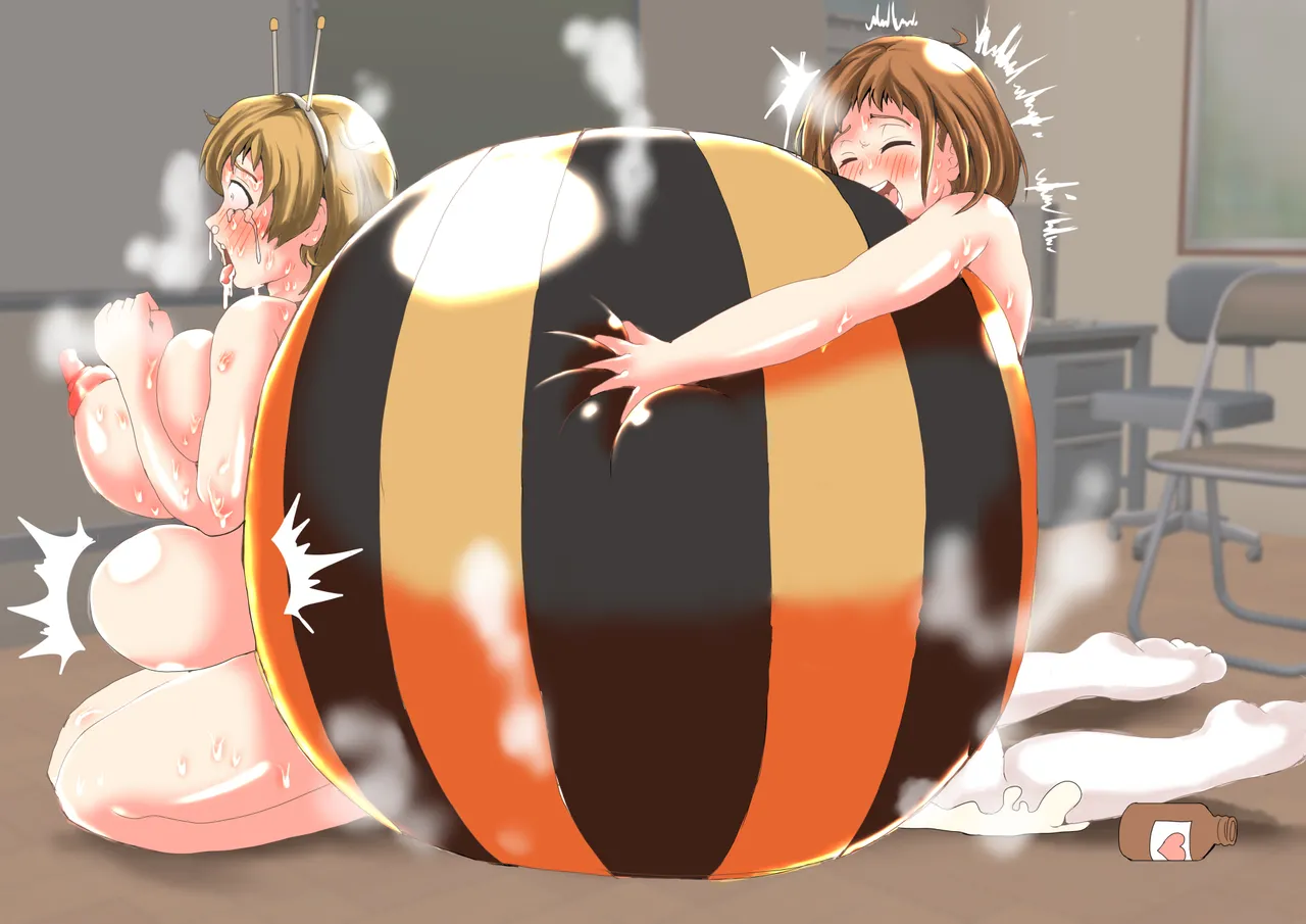 たまごあれるぎーイラスト集(2)【蜂娘編】[无文字] page 59 original parody - insect girl shemale hentai manga - read online free