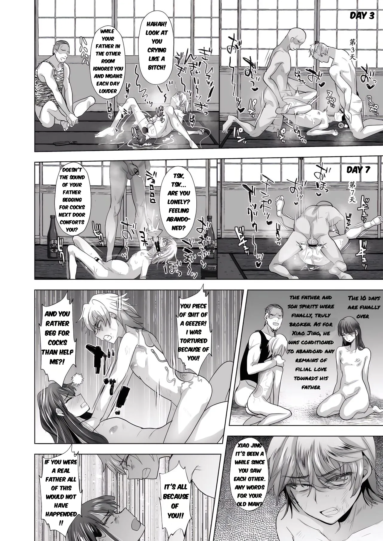 Father and son utter domination and humiliation. A record of subservience - Page 17