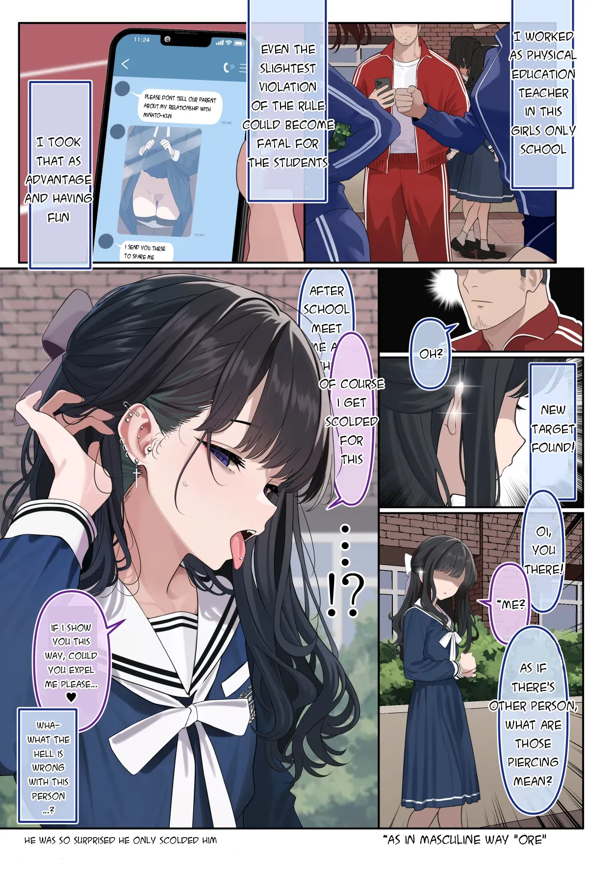 [Oden Ohgan (TuriSasu)] Tsuiteru Mesu ~Otokonoko Report~ | Bitches With Dicks~Otokonoko Report~ [English] [Mk45 Translation] [Digital] page 11 original parody - piercing anal hentai manga - read online free