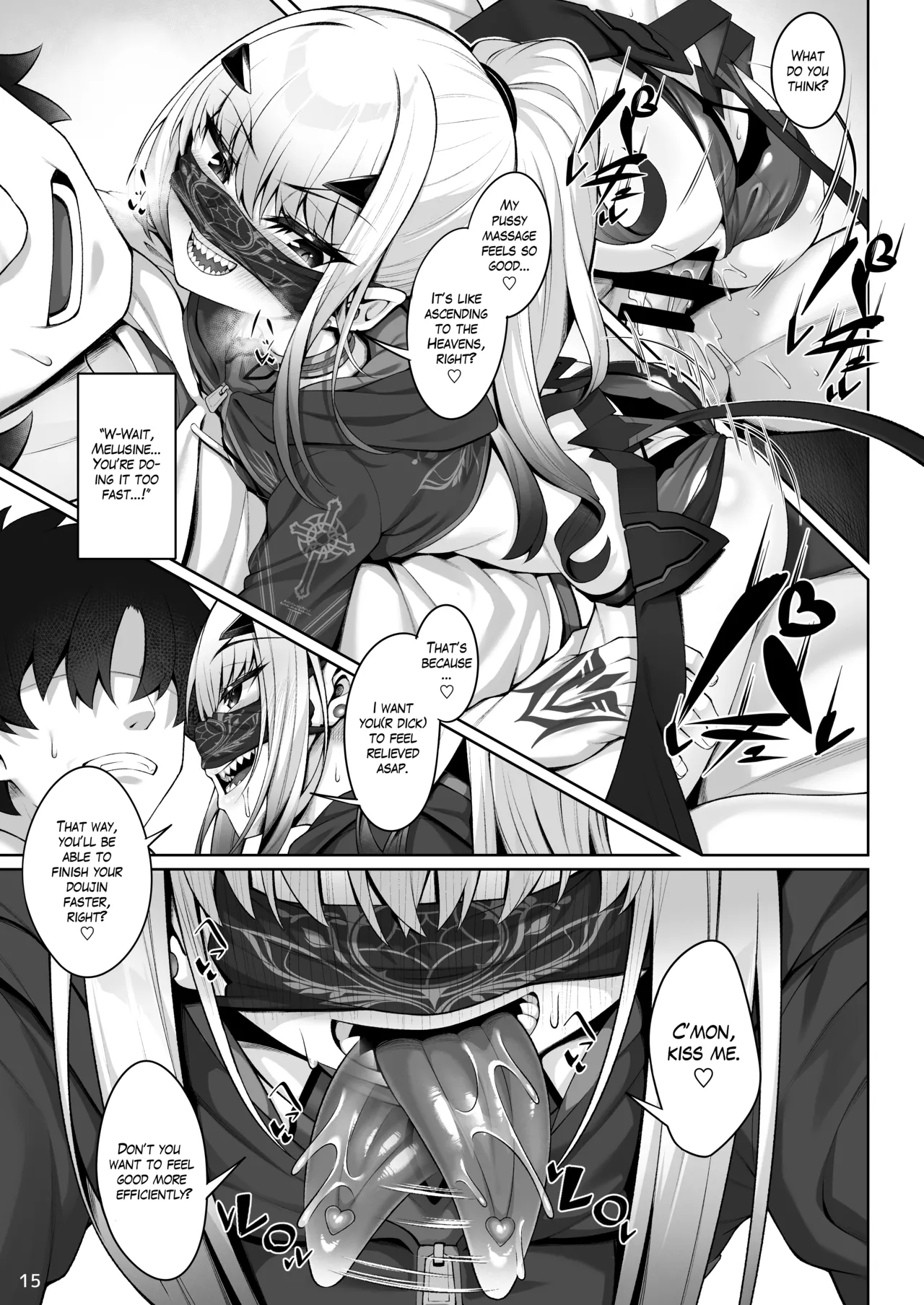 Mizugi Melusine to Iroiro Ecchi Hon | Doing all kinds of lewd things with Melusine in her swimsuit page 16 featuring gudao fate grand order parody - sole female sole male hentai manga - read online free