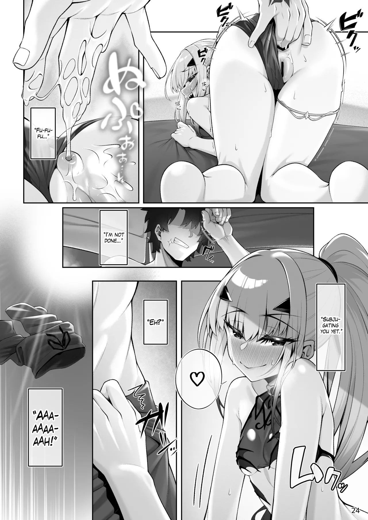Mizugi Melusine to Iroiro Ecchi Hon | Doing all kinds of lewd things with Melusine in her swimsuit page 25 featuring gudao fate grand order parody - unusual teeth swimsuit hentai manga - read online free