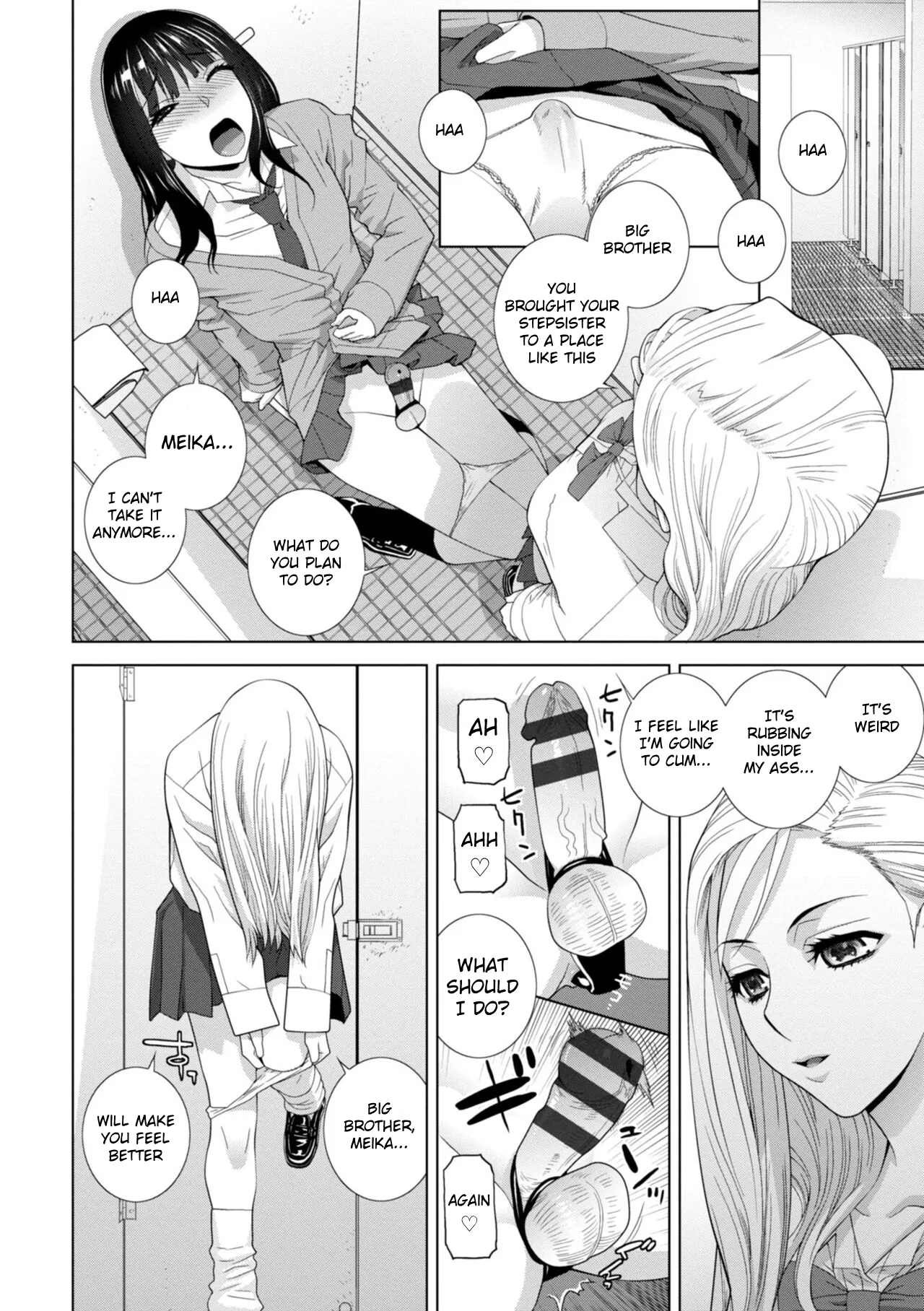 Forced into Cross-Dressing by My Younger Sister page 15 original parody - rough translation femdom hentai manga - read online free