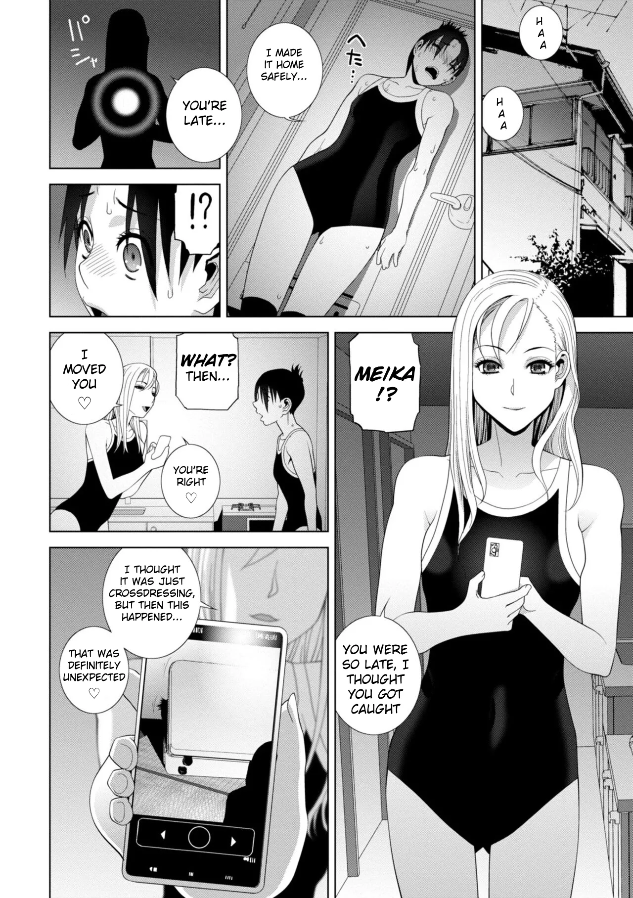 Forced into Cross-Dressing by My Younger Sister page 33 original parody - rough translation femdom hentai manga - read online free