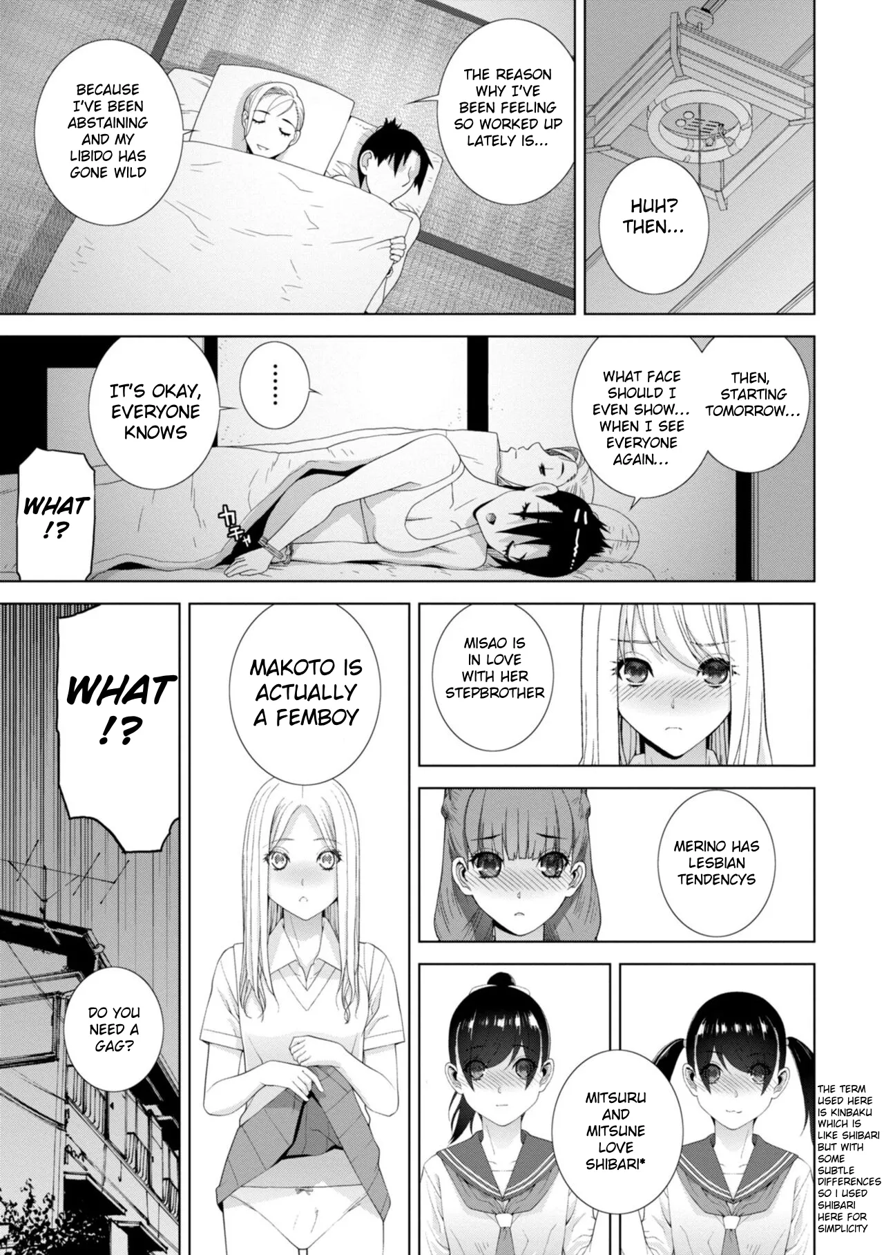 Forced into Cross-Dressing by My Younger Sister page 80 original parody - rough translation femdom hentai manga - read online free