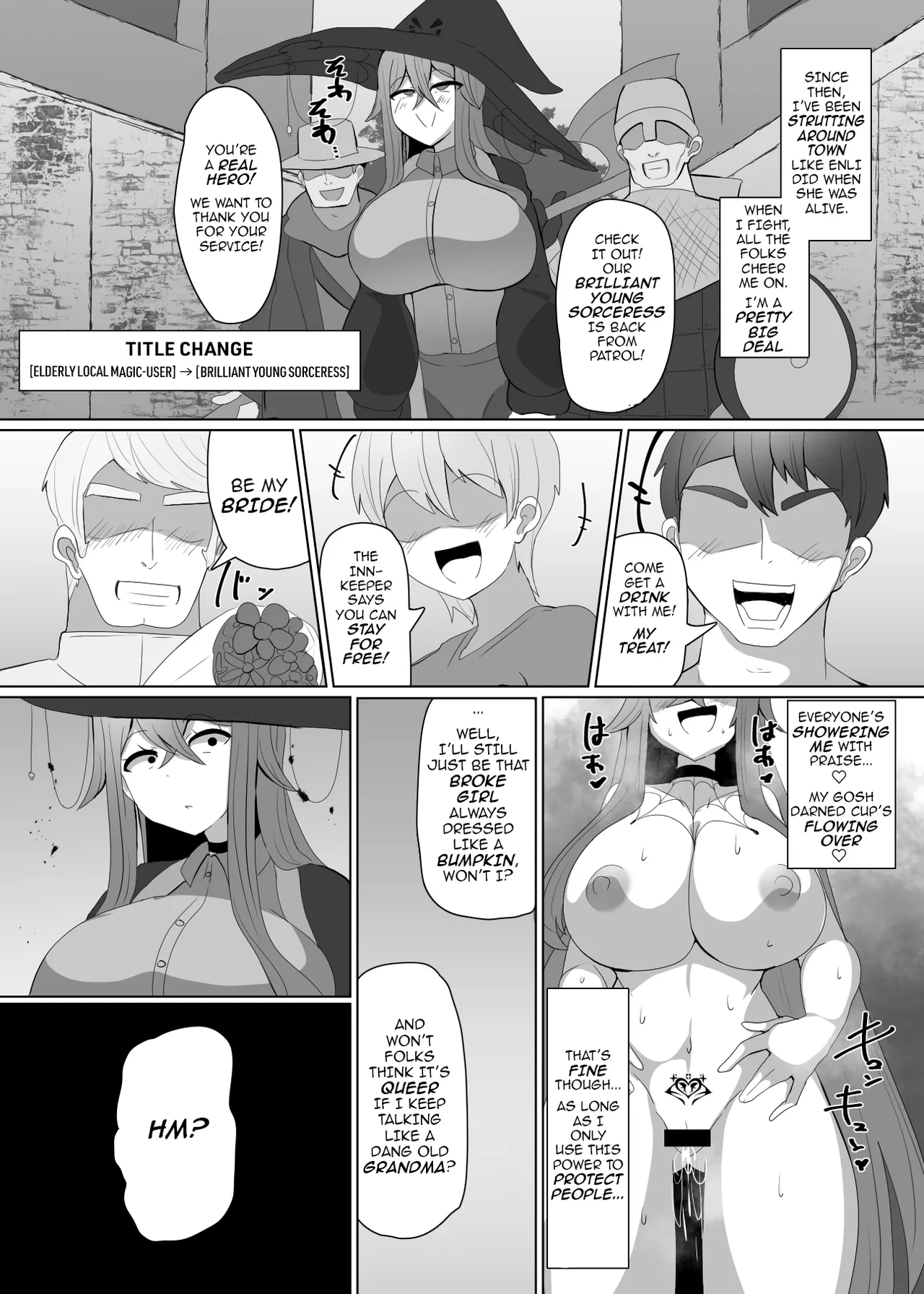 [Alfre-Tori] The House of Evil Class Change 2 [EVIL] Arachne-Witch page 12 original parody - big breasts crotch tattoo hentai manga - read online free