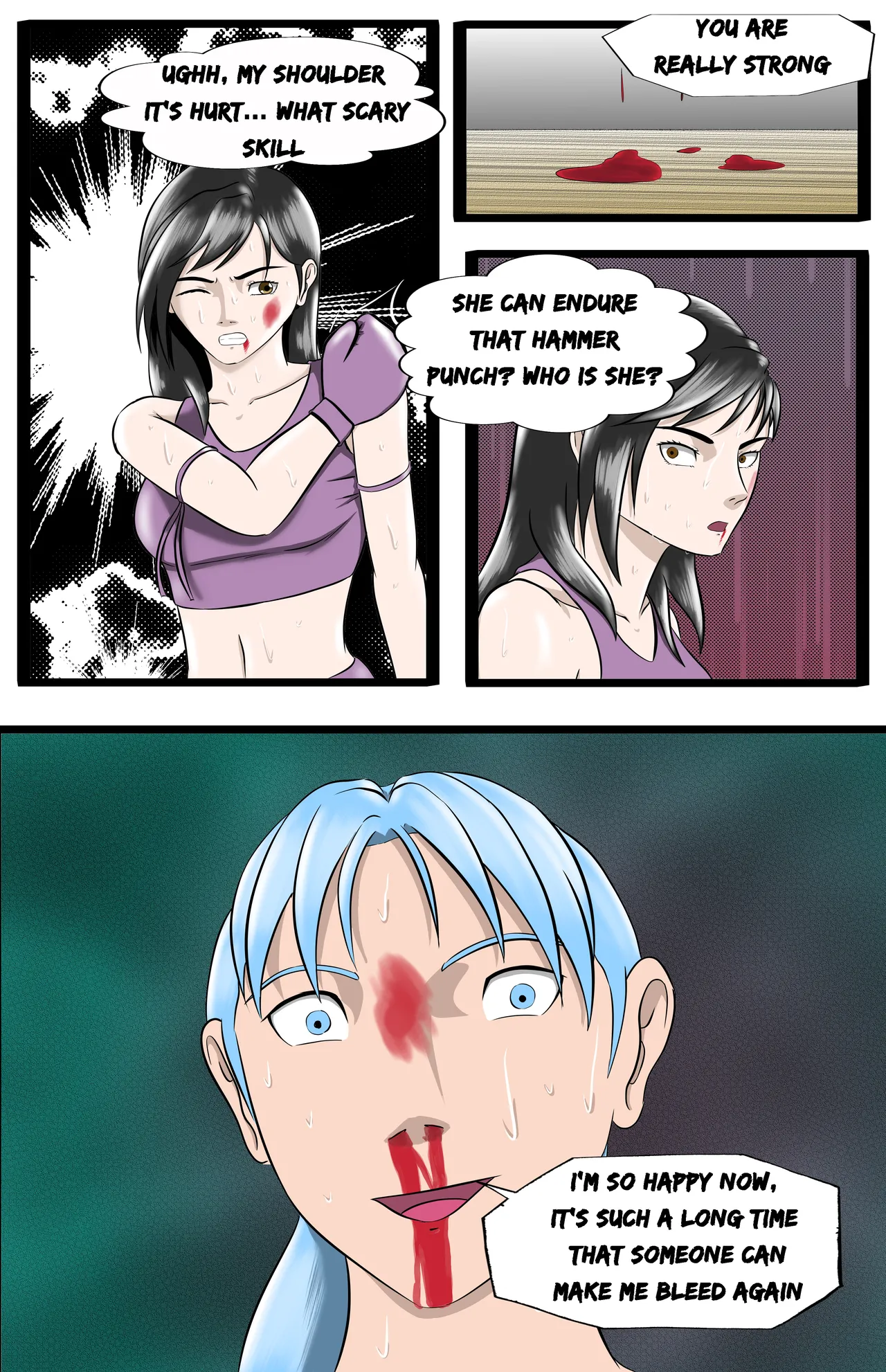 Early's Rival page 16 - femdom ryona hentai manga - read online free