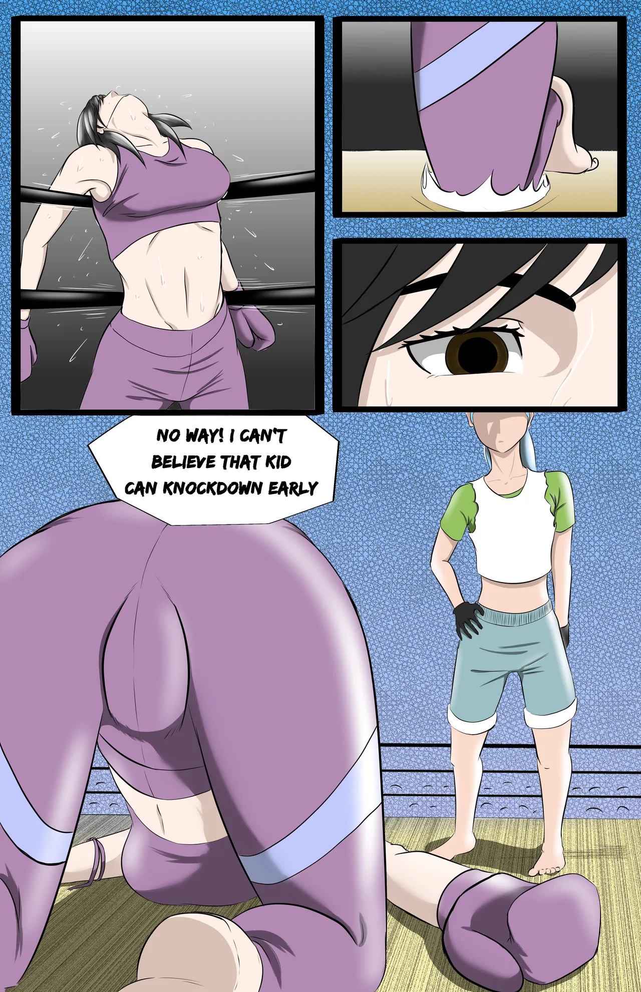 Early's Rival page 19 - femdom ryona hentai manga - read online free